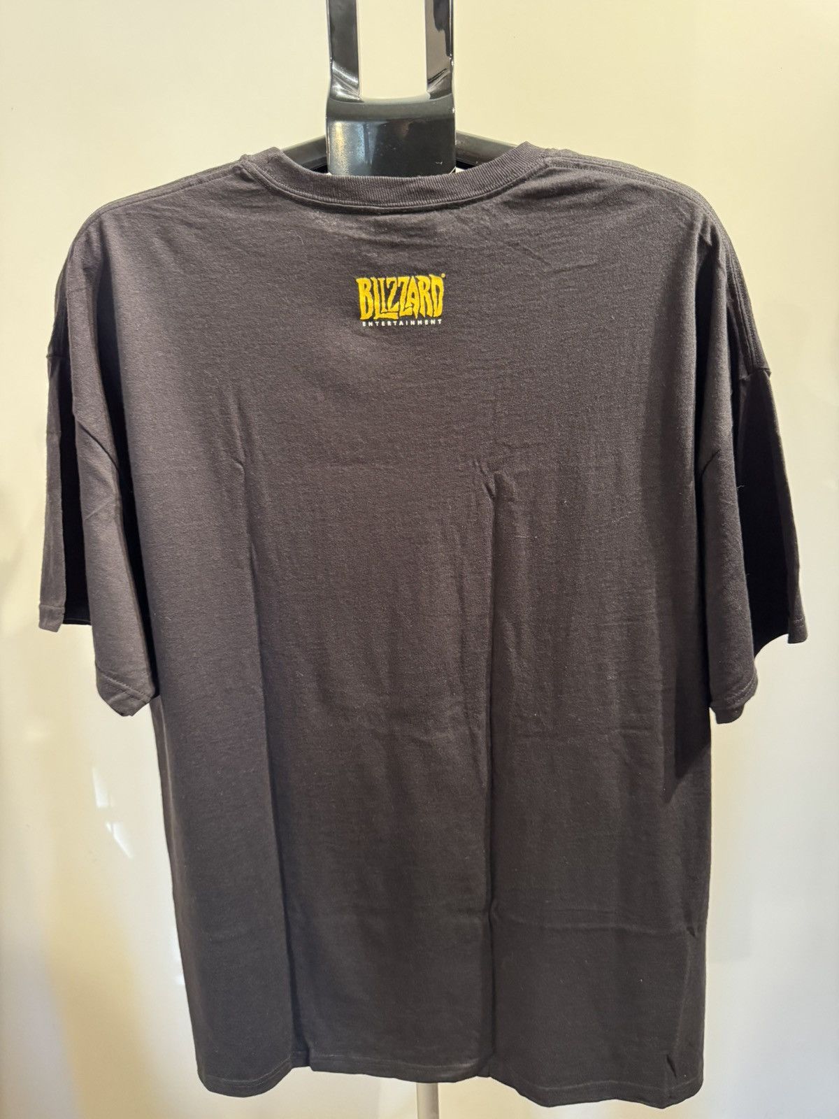 Band Tees × Vintage VTG World of Warcraft Warlock PC Game Black Graphic T-Shirt Size US XXL / EU 58 / 5 - 3 Thumbnail