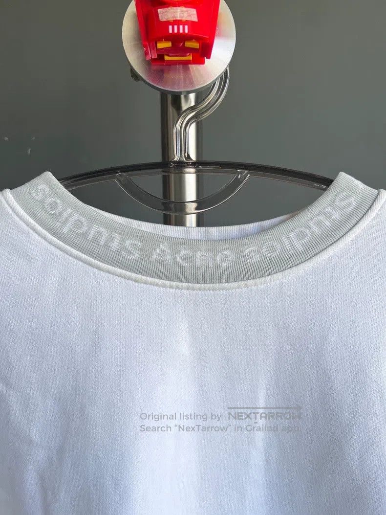Acne Studios Acne Studios White Sweatshirt Size S / US 4 / IT 40 - 3 Thumbnail