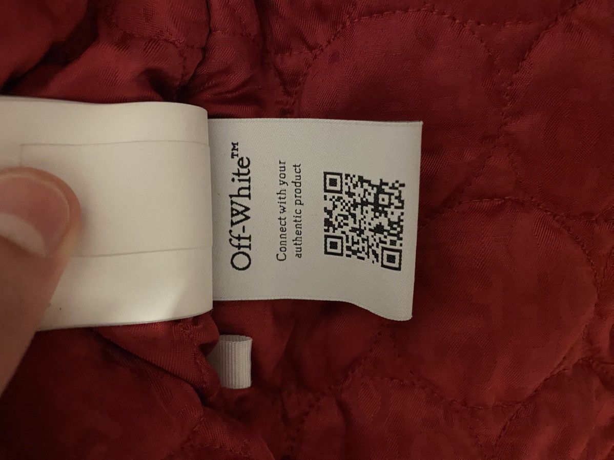 Off-White Off White Varsity leather ON THE GO Jacket Size US L / EU 52-54 / 3 - 12 Thumbnail