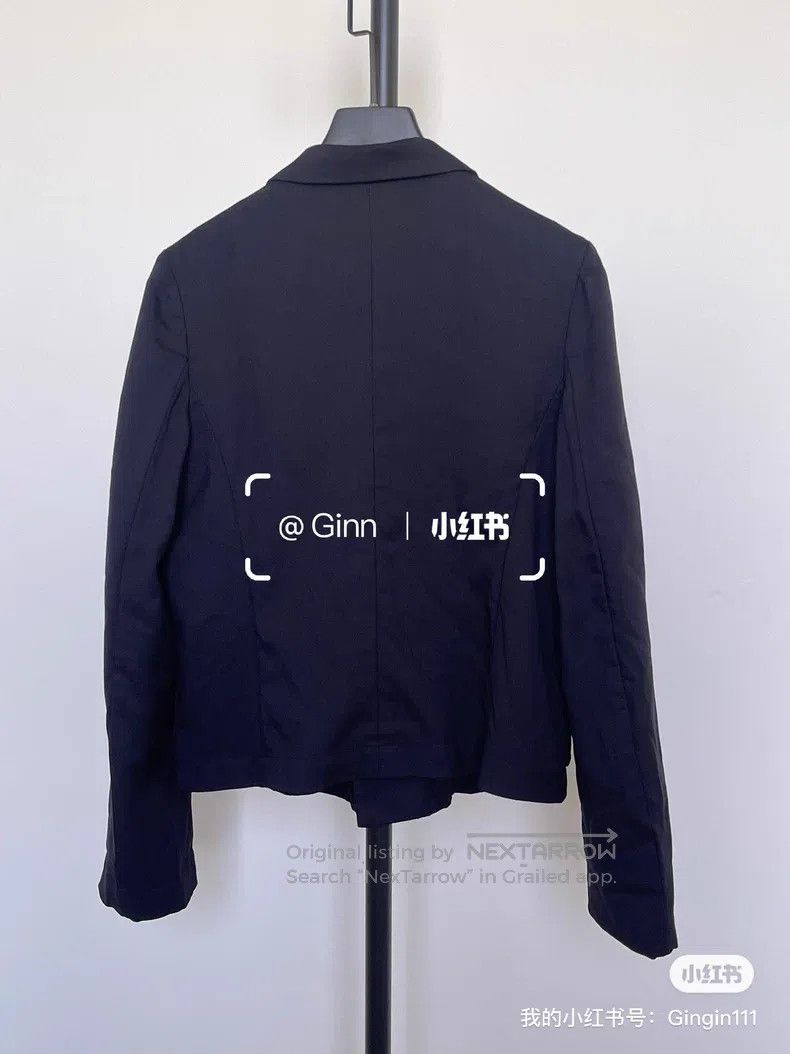 Comme des Garcons Comme Des Garcons Four-Pocket Navy Blazer Jacket Size M / US 6-8 / IT 42-44 - 4 Thumbnail