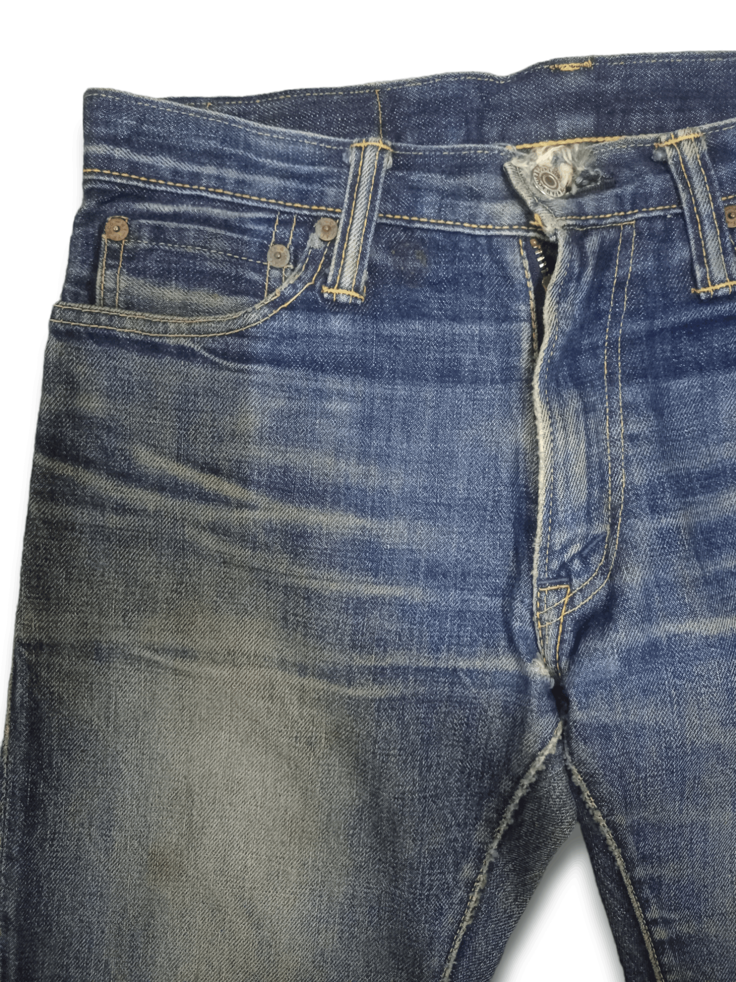 Skull Jeans by an Alchemist Vintage Japanese Skull Jeans By Analchemist Bootcut Jeans Size US 30 / EU 46 - 5 Thumbnail