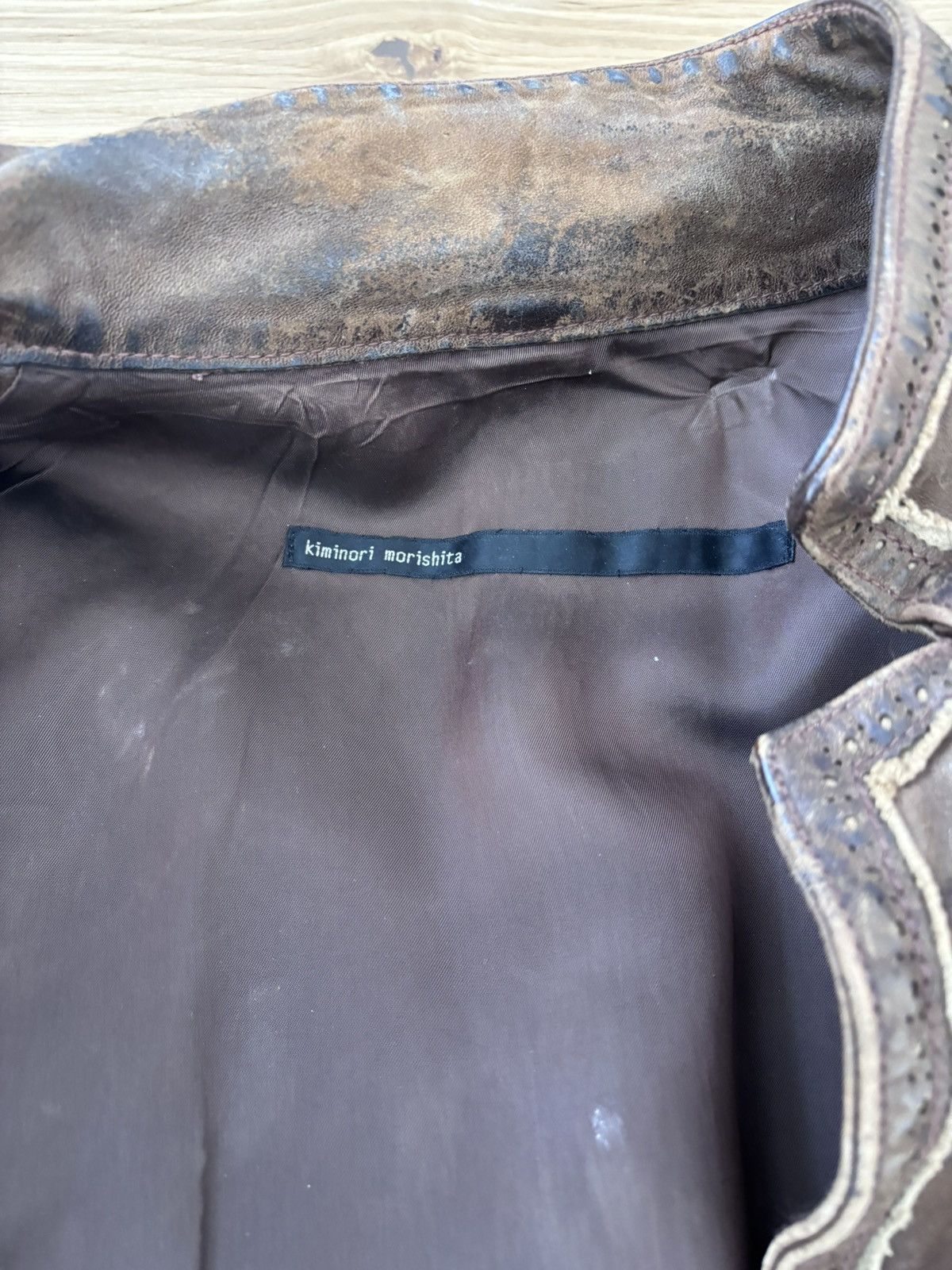 Kiminori Morishita Kiminori Morishita Horse Leather Jacket Size US M / EU 48-50 / 2 - 5 Thumbnail
