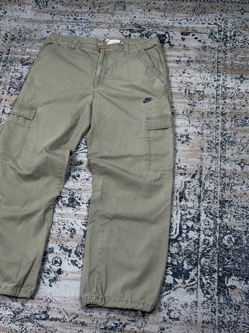 Nike Vintage Nike Cargo Pants Y2K Style Drill Baggy Fit Size L Size US 34 / EU 50 - 2 Thumbnail