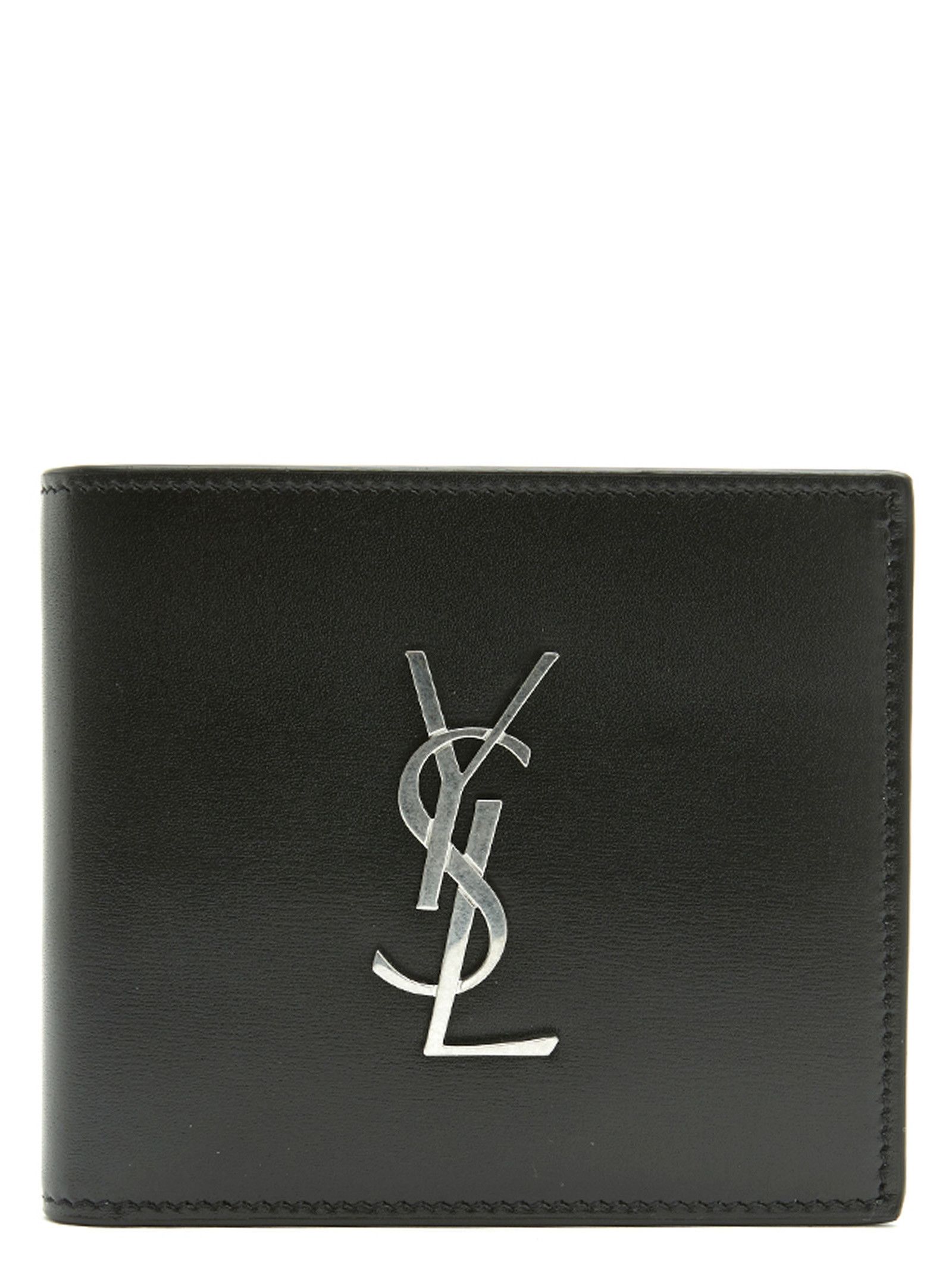 Saint Laurent Paris Logo Wallet Size ONE SIZE - 1 Thumbnail