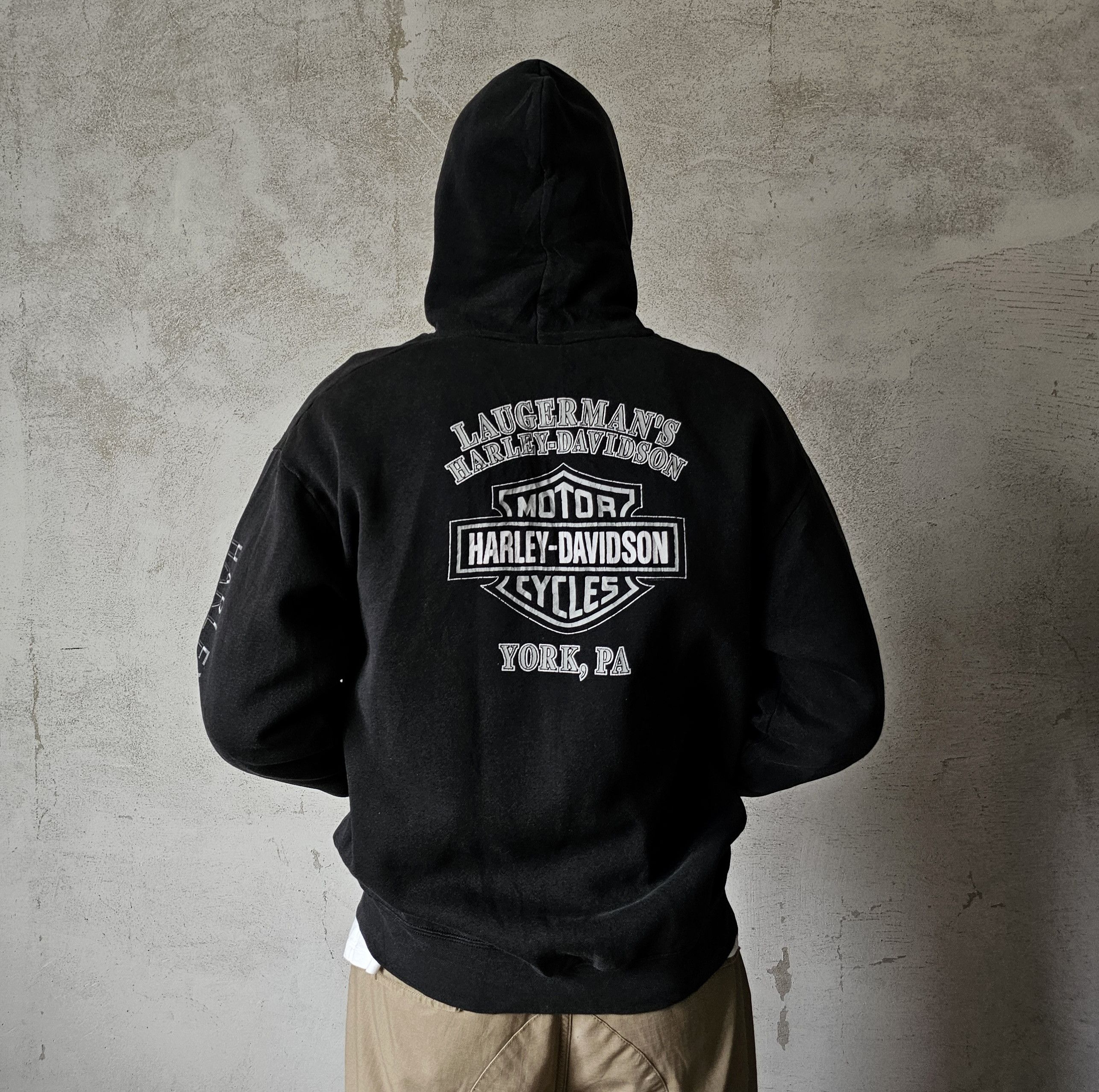 Harley Davidson Harley Davidson vintage laugerman's 00s Size US L / EU 52-54 / 3 - 1 Thumbnail