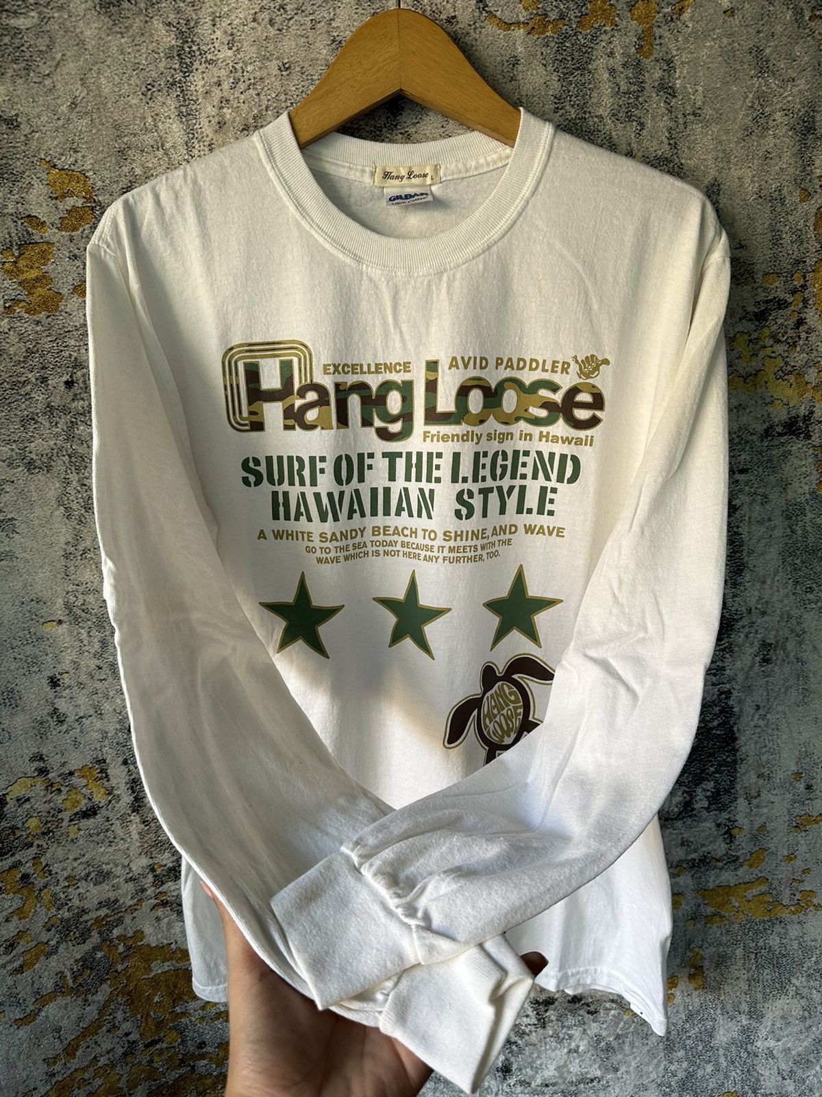 20471120 IF SIX WAS NINE LGB STYLE POEM STARS TURTLE LONG SLEEVE Size US L / EU 52-54 / 3 - 4 Thumbnail