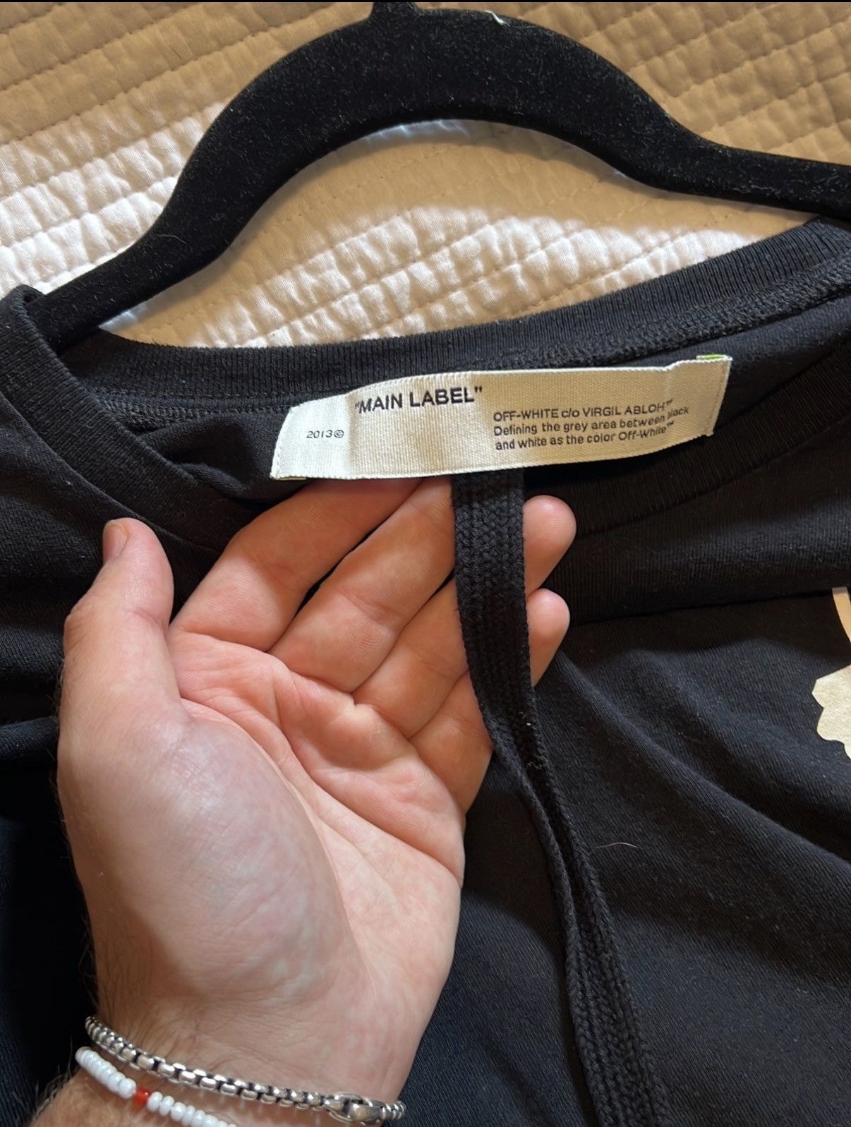 Off-White Men’s Off White Long Sleeve Size US XL / EU 56 / 4 - 3 Thumbnail