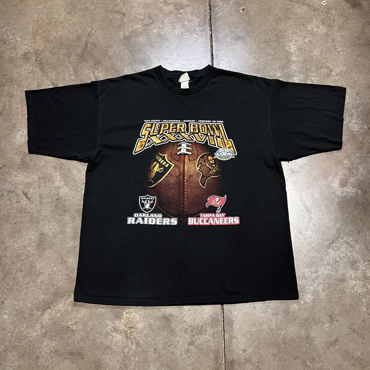 NFL Vintage Tampa Bay Buccaneers Super Bowl XXXVII T shirt NFL Size US XXL / EU 58 / 5 - 1 Thumbnail