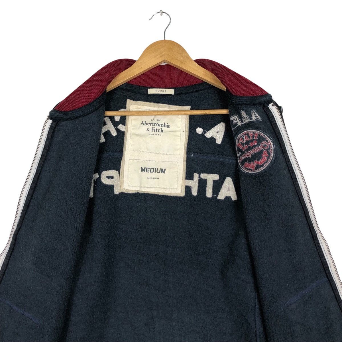 Abercrombie & Fitch × Japanese Brand Abercrombie & Fitch Sweater Jacket Rare Streetwear Size US M / EU 48-50 / 2 - 12 Thumbnail