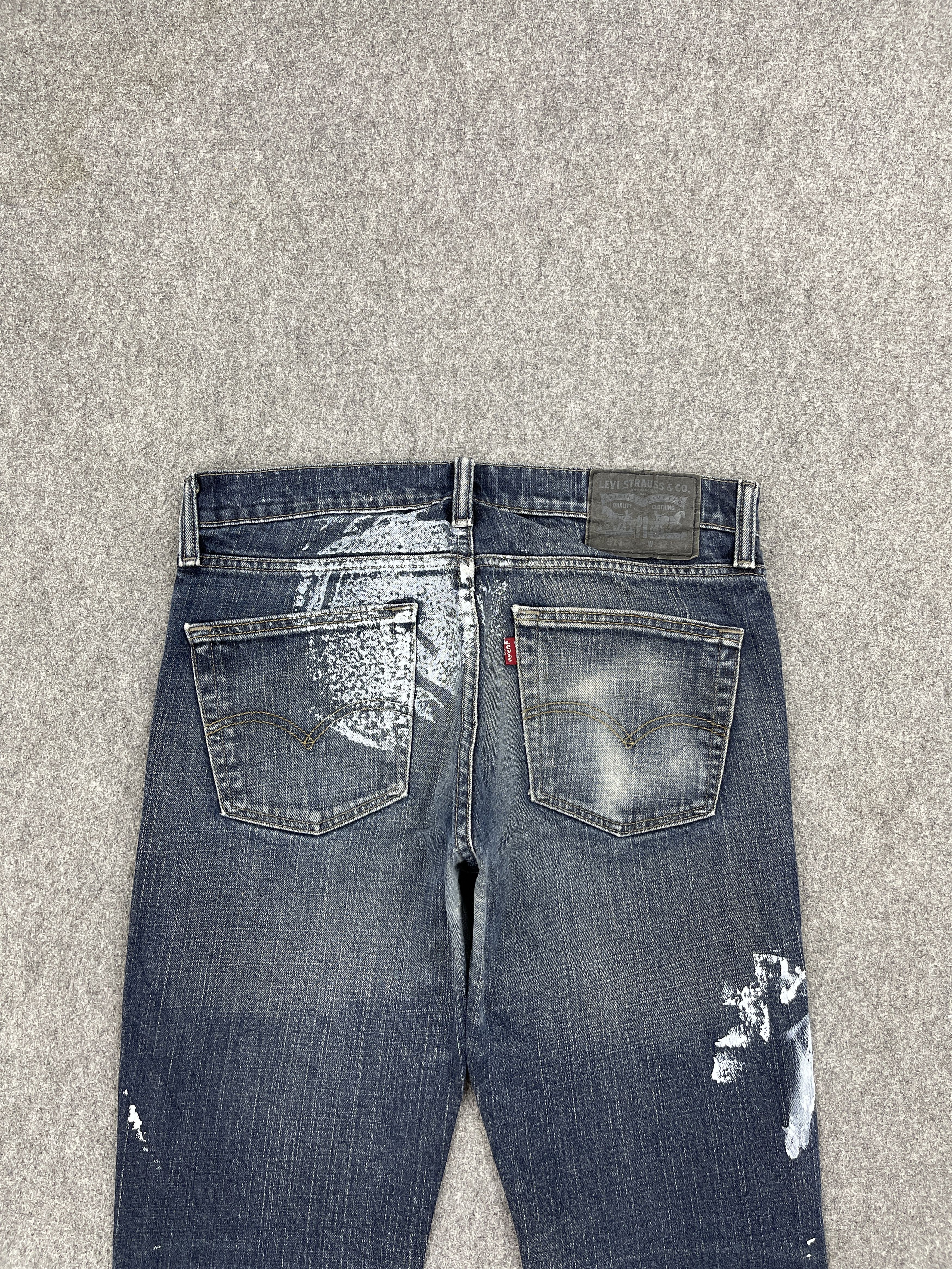 Levi's Vintage Levis 511 Slim Fit Painter Jeans DP2564 Size US 32 / EU 48 - 4 Thumbnail