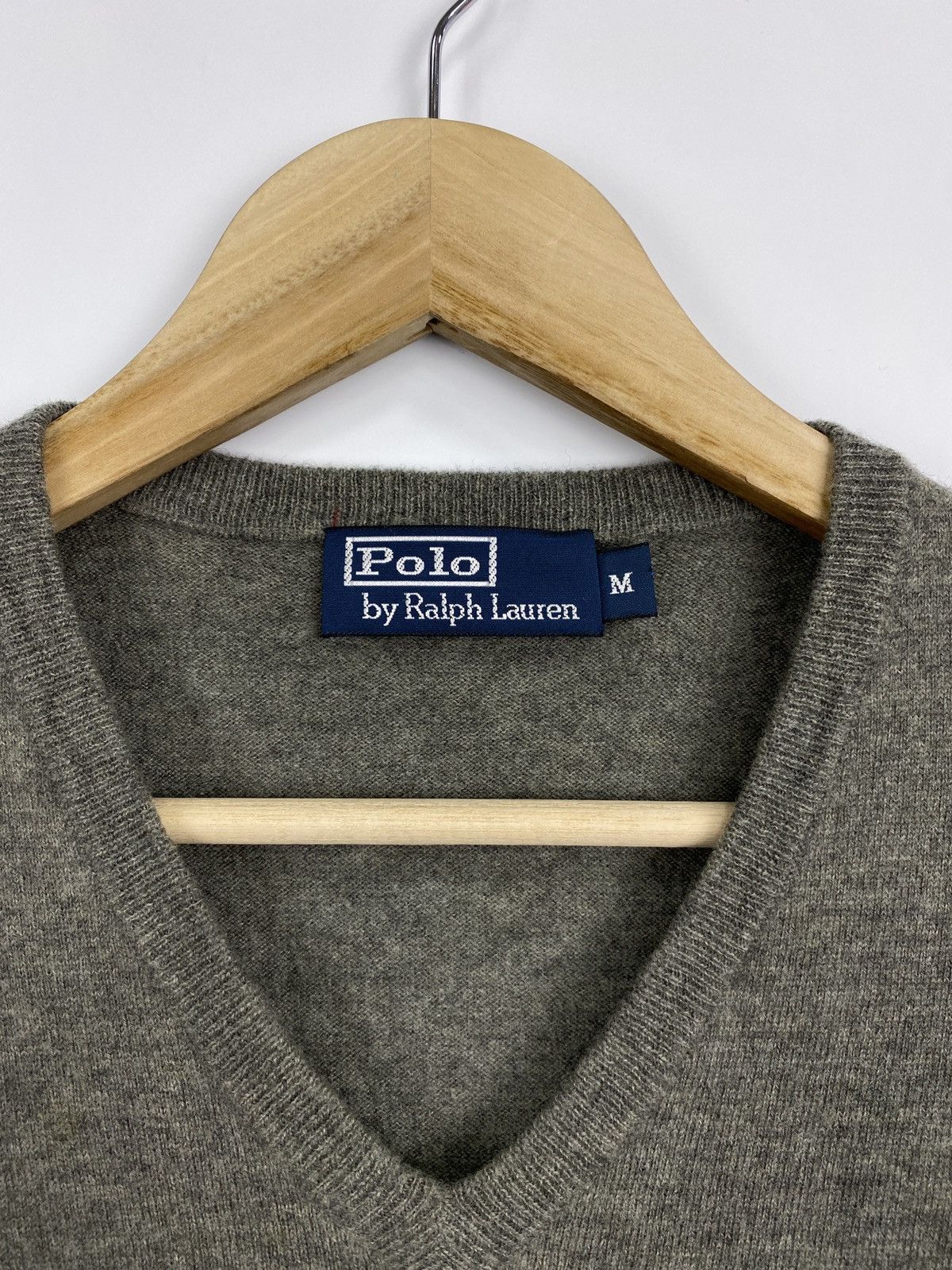Polo Ralph Lauren 🇺🇸 Vintage 90s Ralph Lauren Merino Wool Knitted Sweater Vest Size US M / EU 48-50 / 2 - 5 Thumbnail