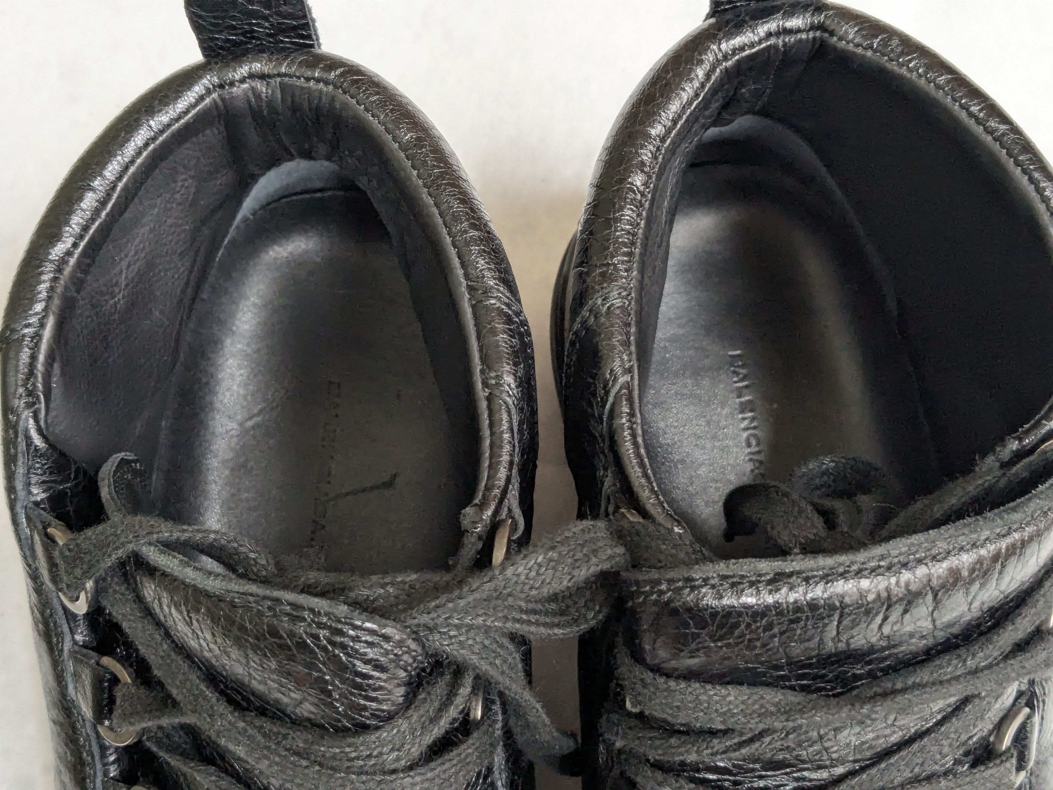 Balenciaga Balenciaga Arena Sneakers Black 10 Leather High Tops Size US 10 / EU 43 - 7 Thumbnail