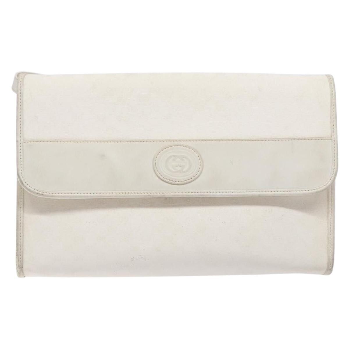 Gucci GUCCI Micro GG Supreme Shoulder Bag Pvc White Gold 004 58 Size ONE SIZE - 2 Thumbnail
