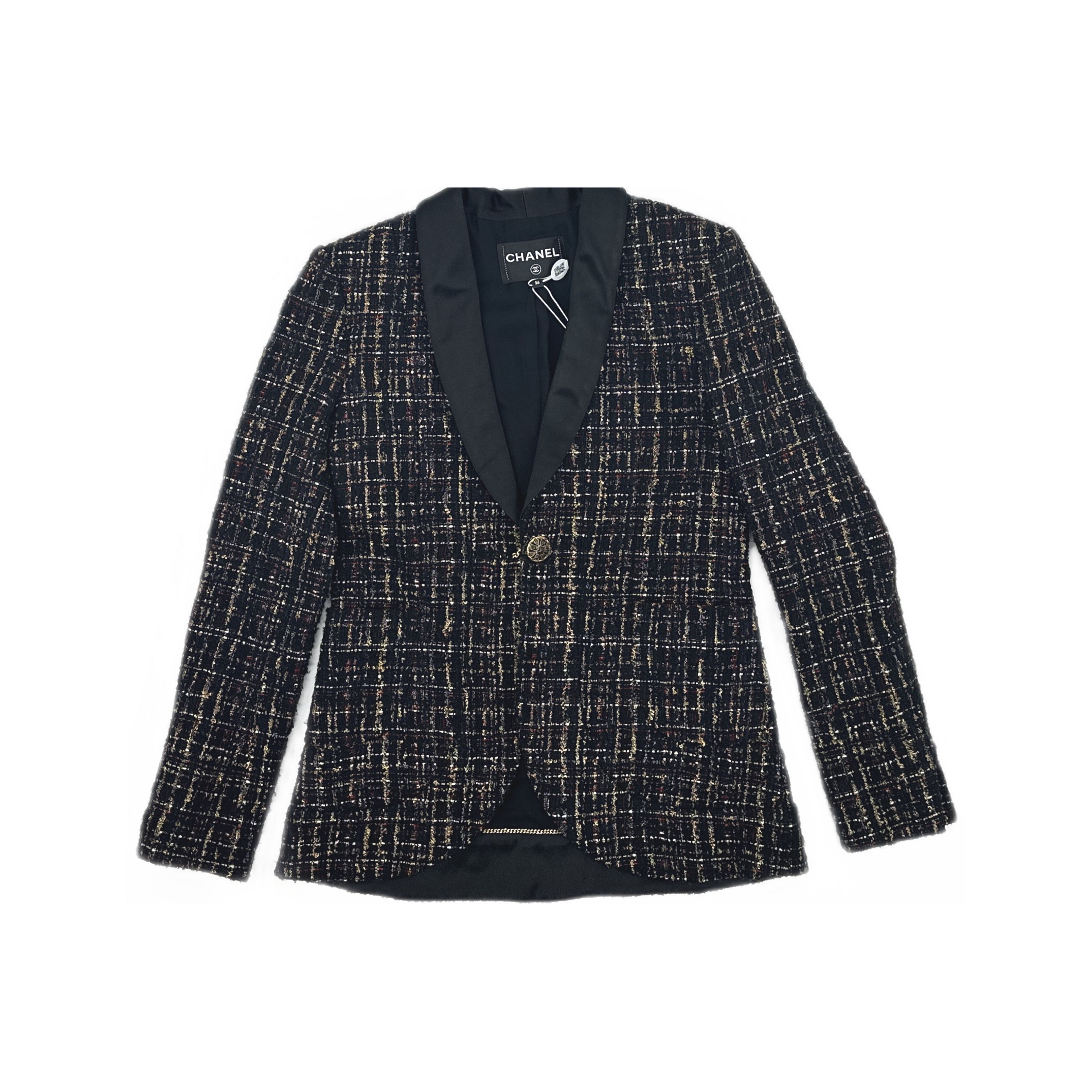Chanel Chanel Tweed Metallic Blazer Size 36 Size XS / US 0-2 / IT 36-38 - 1 Thumbnail
