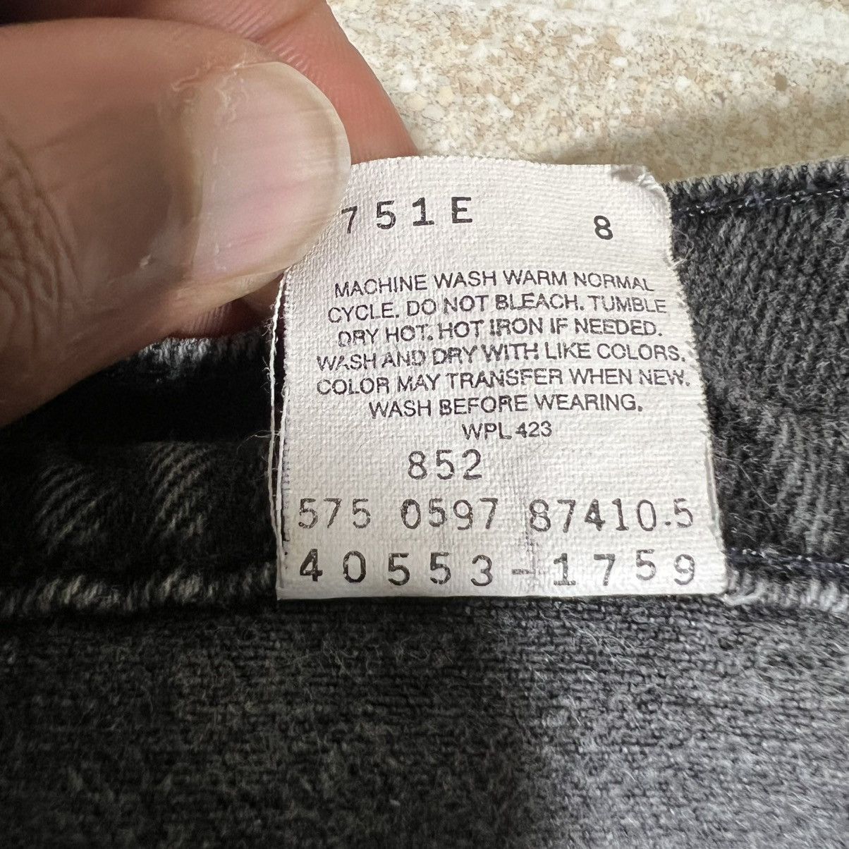 Levi's Vintage Levis Jeans 34x29 Black White Tab Made In USA Faded Size US 34 / EU 50 - 7 Thumbnail