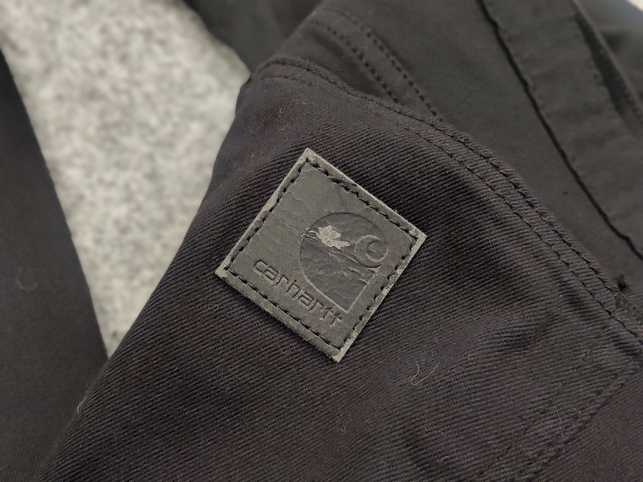 Carhartt Carhartt wip x Rebel Pants Black Trouser Vintage USA Style Size US 29 - 10 Thumbnail