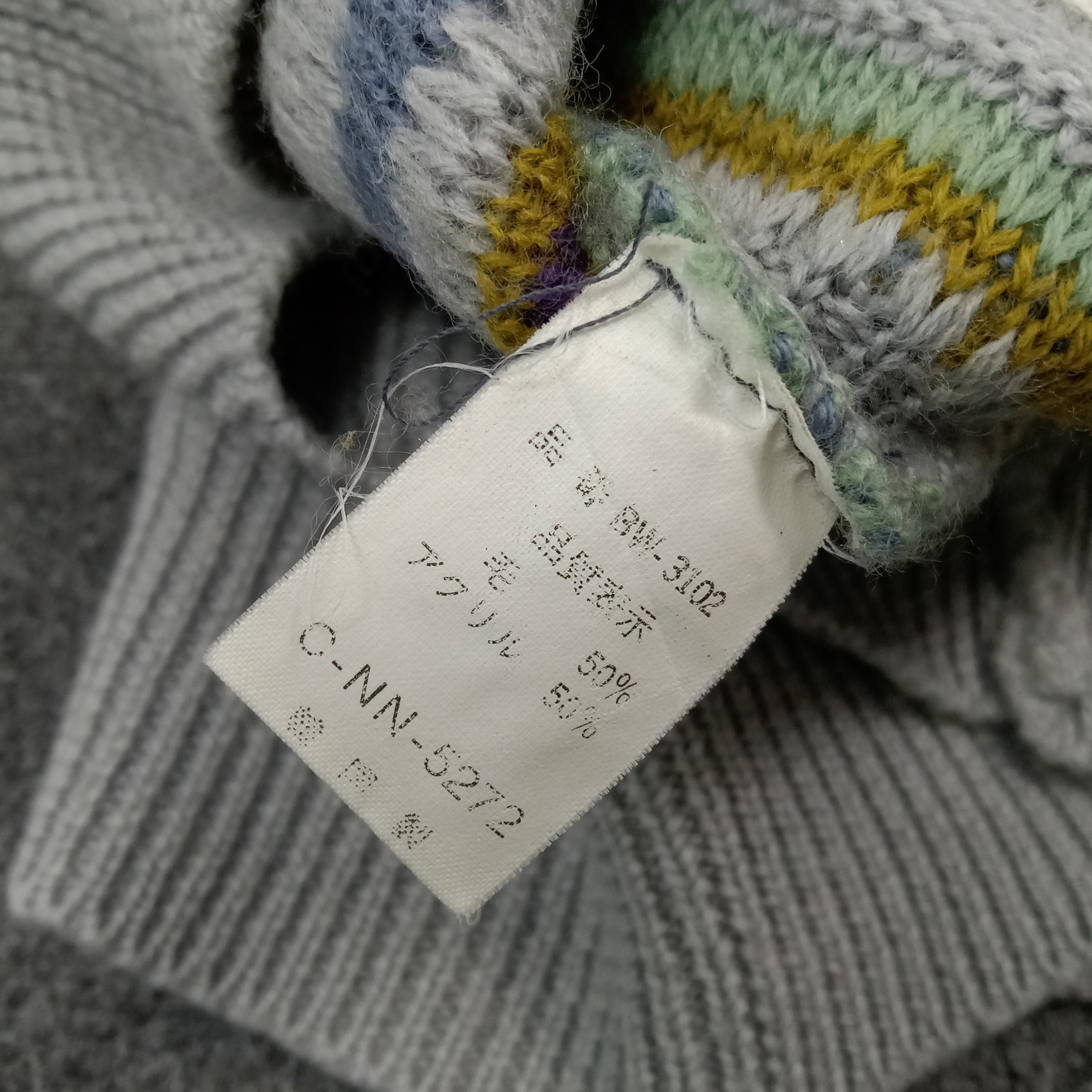 Vintage Boswell Men Gypsy Style Knitwear SweaterC263N20 Size US S / EU 44-46 / 1 - 7 Thumbnail