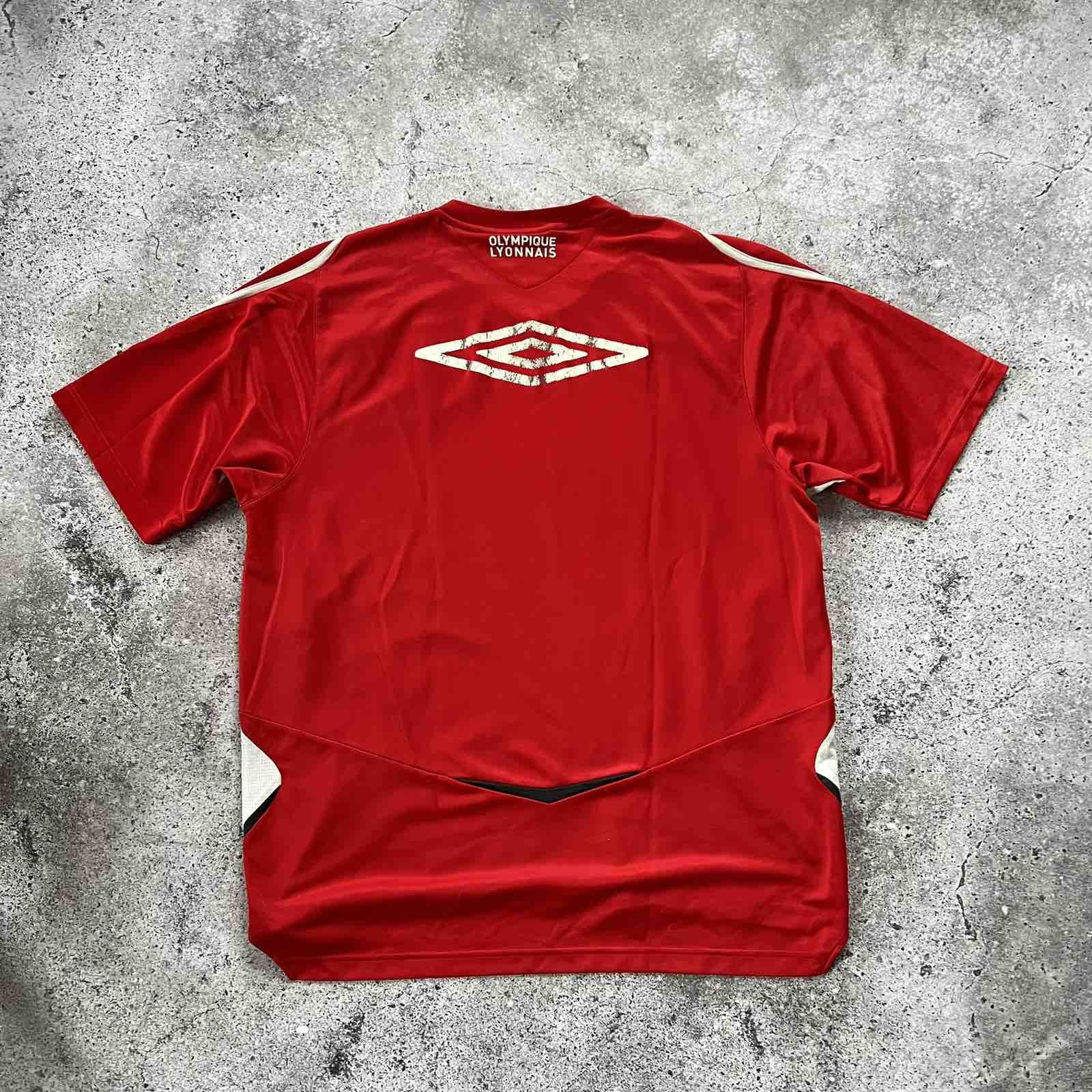 Umbro Vintage UMBRO OLYMPIQUE LYONNAIS Soccer Jersey Size US XL / EU 56 / 4 - 2 Thumbnail