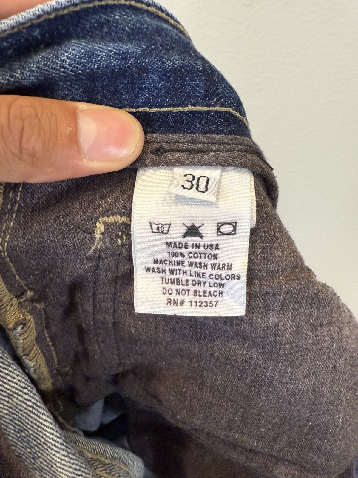Rick Owens SLAB Jeans Size US 30 / EU 46 - 8 Thumbnail