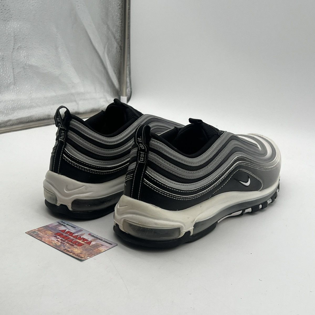Nike Air max 97 reflective silver Size US 12 / EU 45 - 5 Thumbnail
