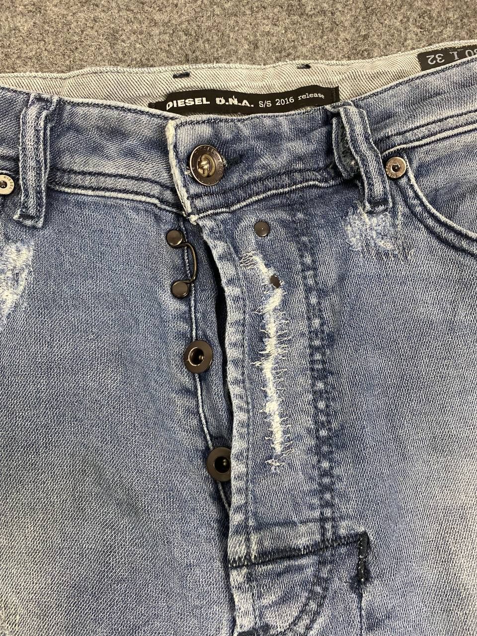Diesel diesel dna stretch distressed denim nice design Size US 33 - 10 Thumbnail