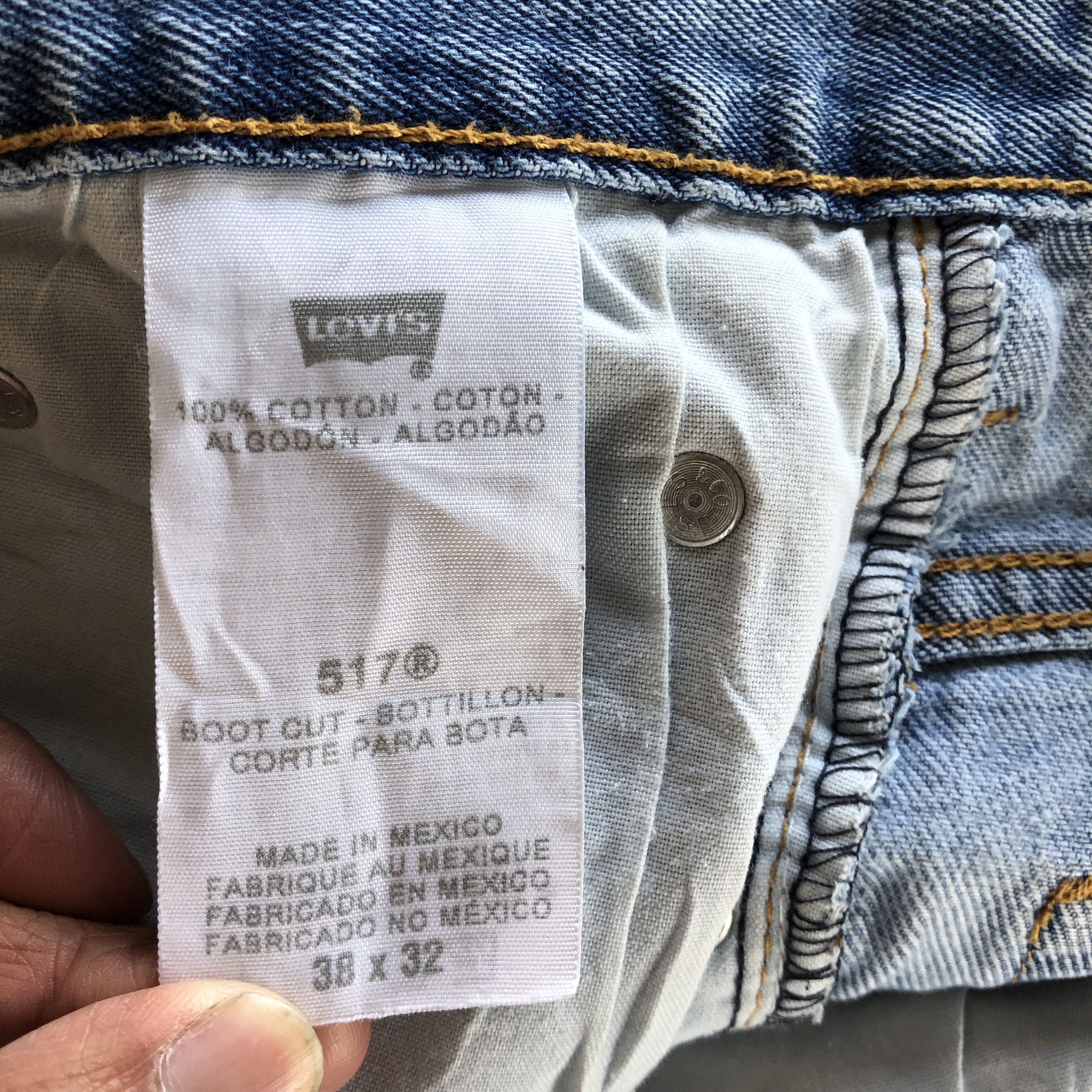 Levi's Vintage Levis 517 Flare Jeans Levi's Faded Boot Cut Denim Size US 36 / EU 52 - 10 Thumbnail