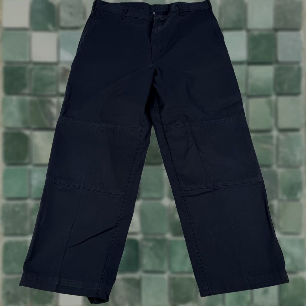 Dickies Dickies Pants Mens 38x30 Navy Blue Workwear Double Knee Utility Straight Leg Size US 38 / EU 54 - 1 Thumbnail