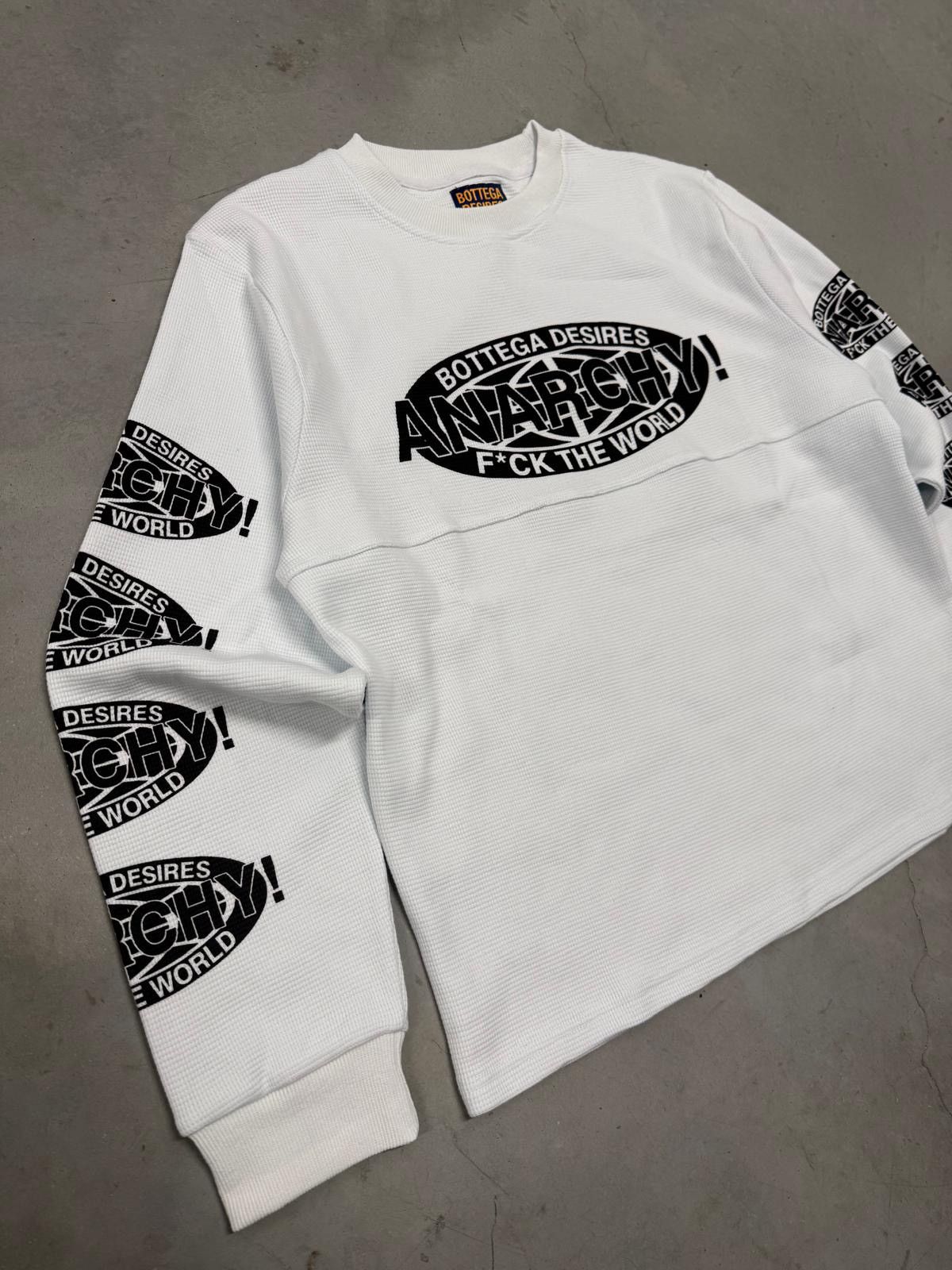 Bottega Desires Bottega Desires White Anarchy Long Sleeve Thermal Large Size US L / EU 52-54 / 3 - 2 Thumbnail