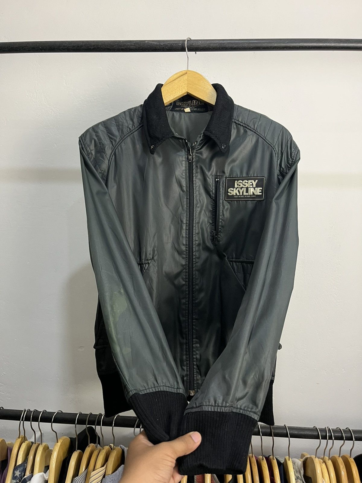 Issey Miyake 80’s Issey Miyake X nissan “ Skyline “ Bomber Jacket Size US L / EU 52-54 / 3 - 8 Thumbnail