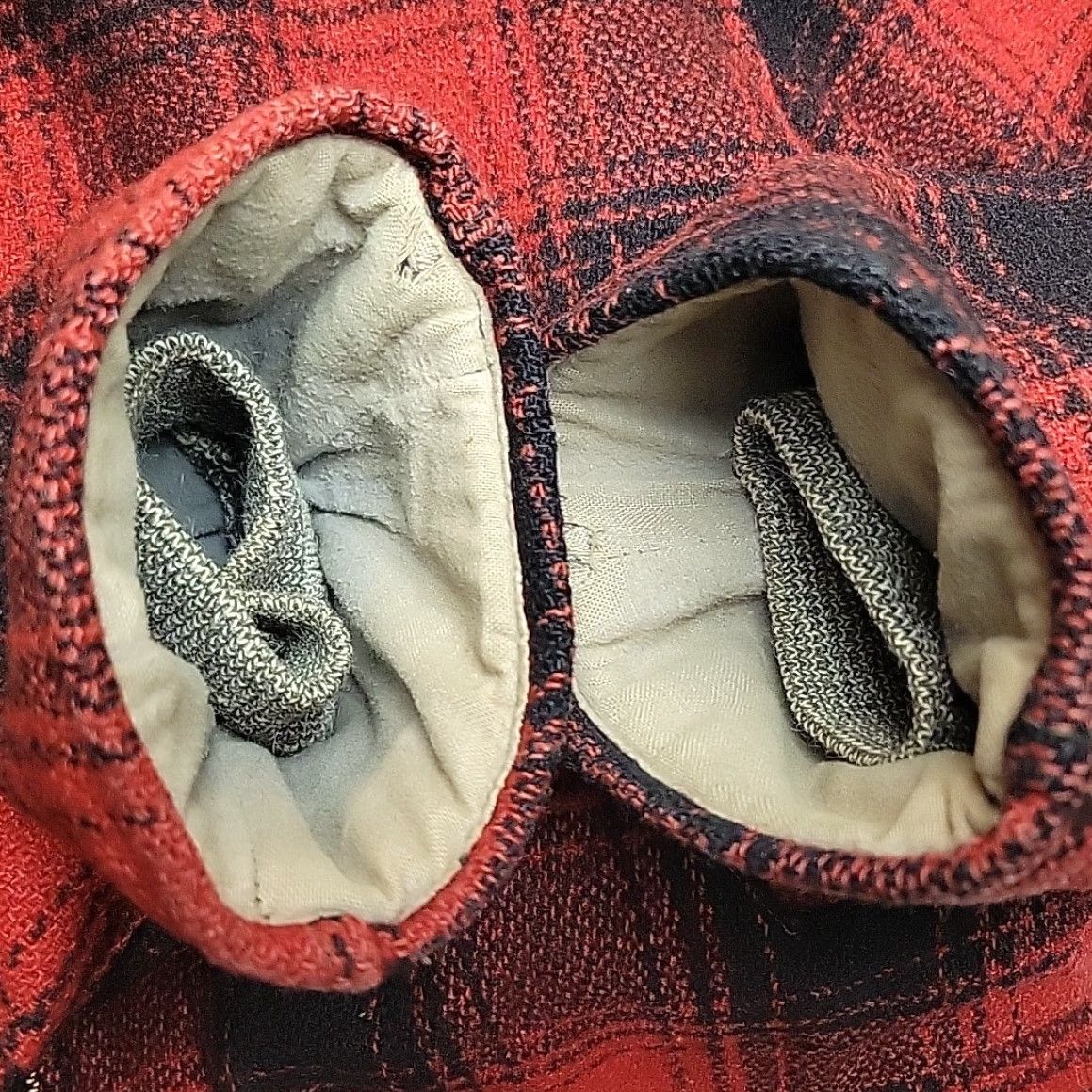 Vintage VINTAGE Penney's Jacket Men XL Red Buffalo Plaid Wool Mackinaw Made in USA Work Hunt Jacket Size US XL / EU 56 / 4 - 5 Thumbnail