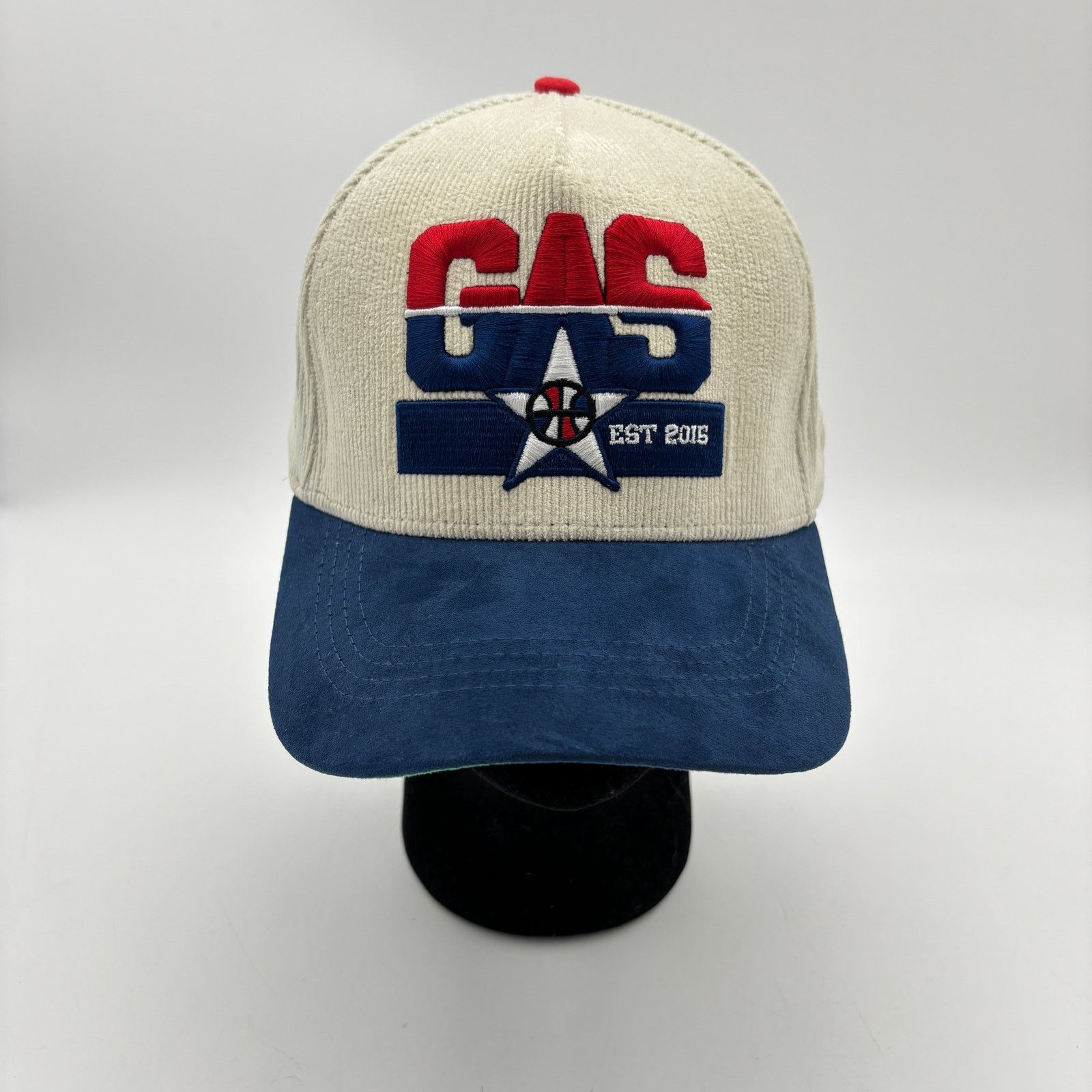GAS Gas NYC Corduroy Dream Team Snapback In Gas We Trust Hat Size ONE SIZE - 1 Thumbnail