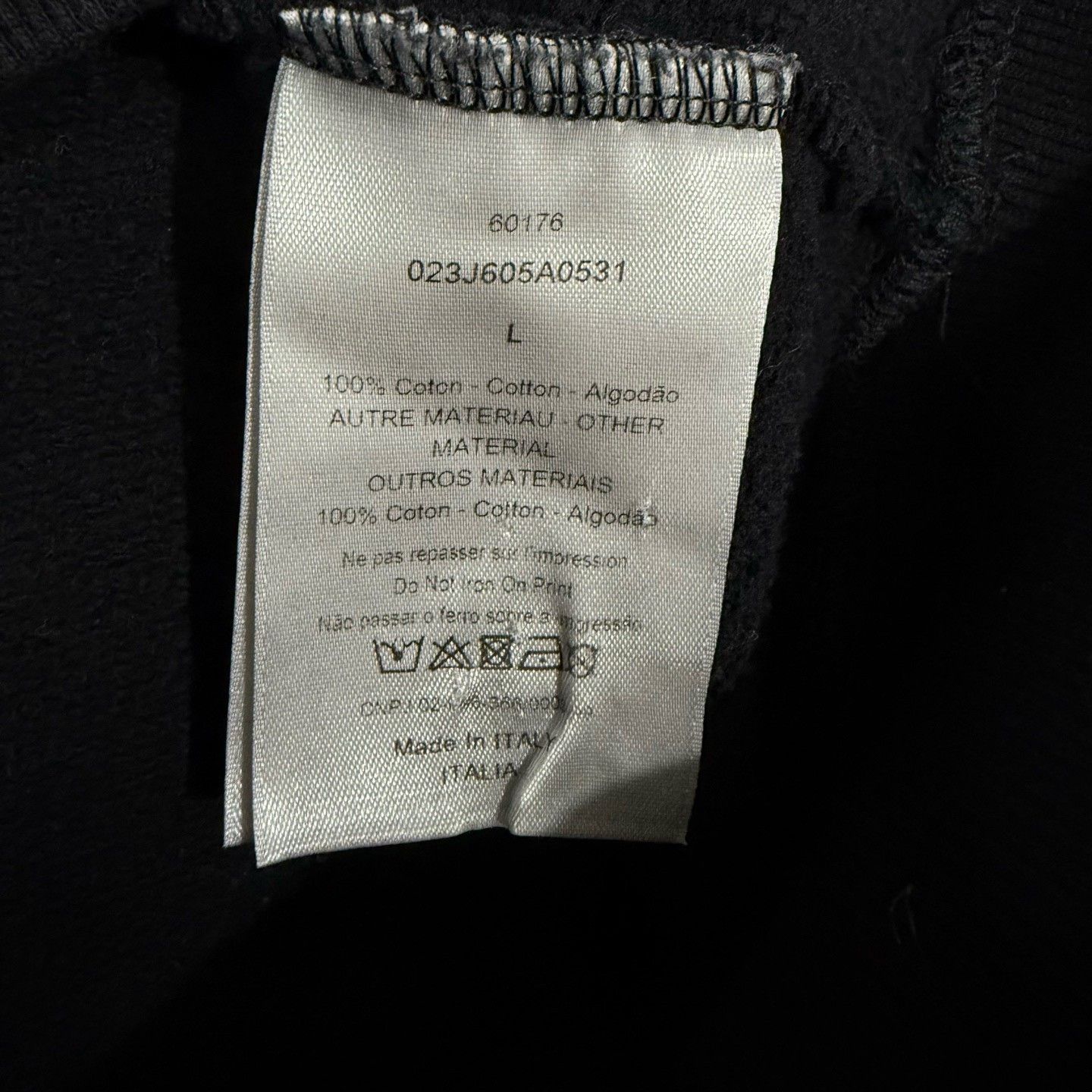 Dior Dior CD Black Hoodie Size US L / EU 52-54 / 3 - 4 Thumbnail