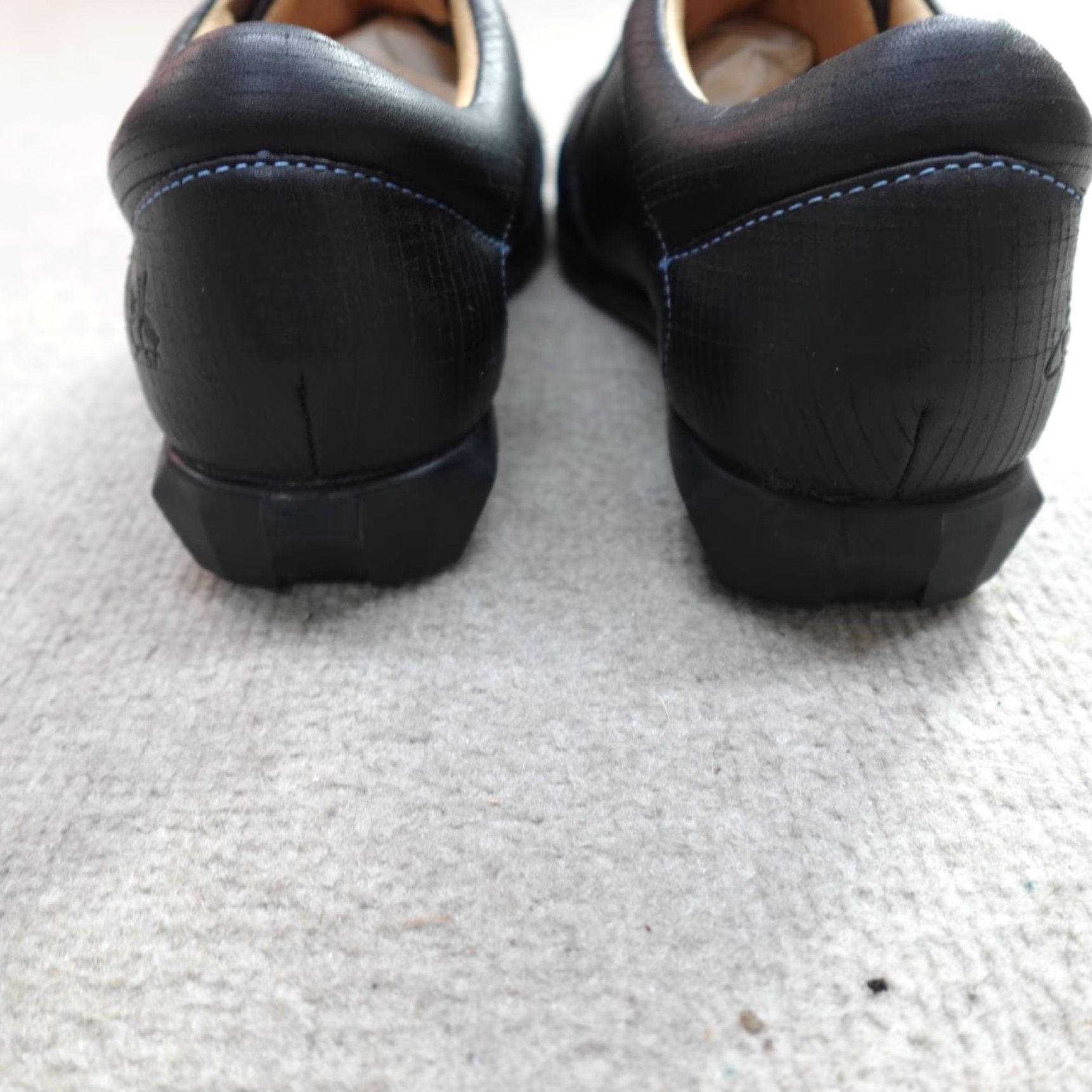 John Fluevog John Fluevog Sneakers 8 Black Leather Elroy Cap Toe Men Casual Shoe Cap Toe 8 Black Leather Sneakers D Rubber Cap Toe Size ONE SIZE - 4 Thumbnail