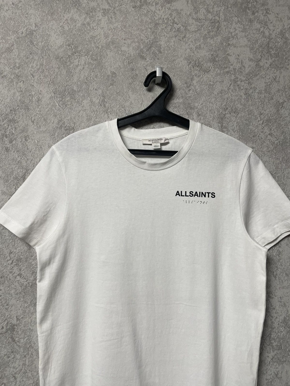 Allsaints Allsaints Big Logo White Classic T-Shirt Size US XS / EU 42 / 0 - 3 Thumbnail