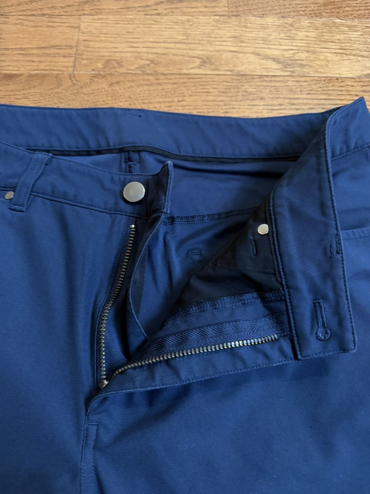 Lululemon Lululemon ABC Slim-Fit 5 Pocket Pant - True Navy - 33x30 Size US 33 - 2 Thumbnail