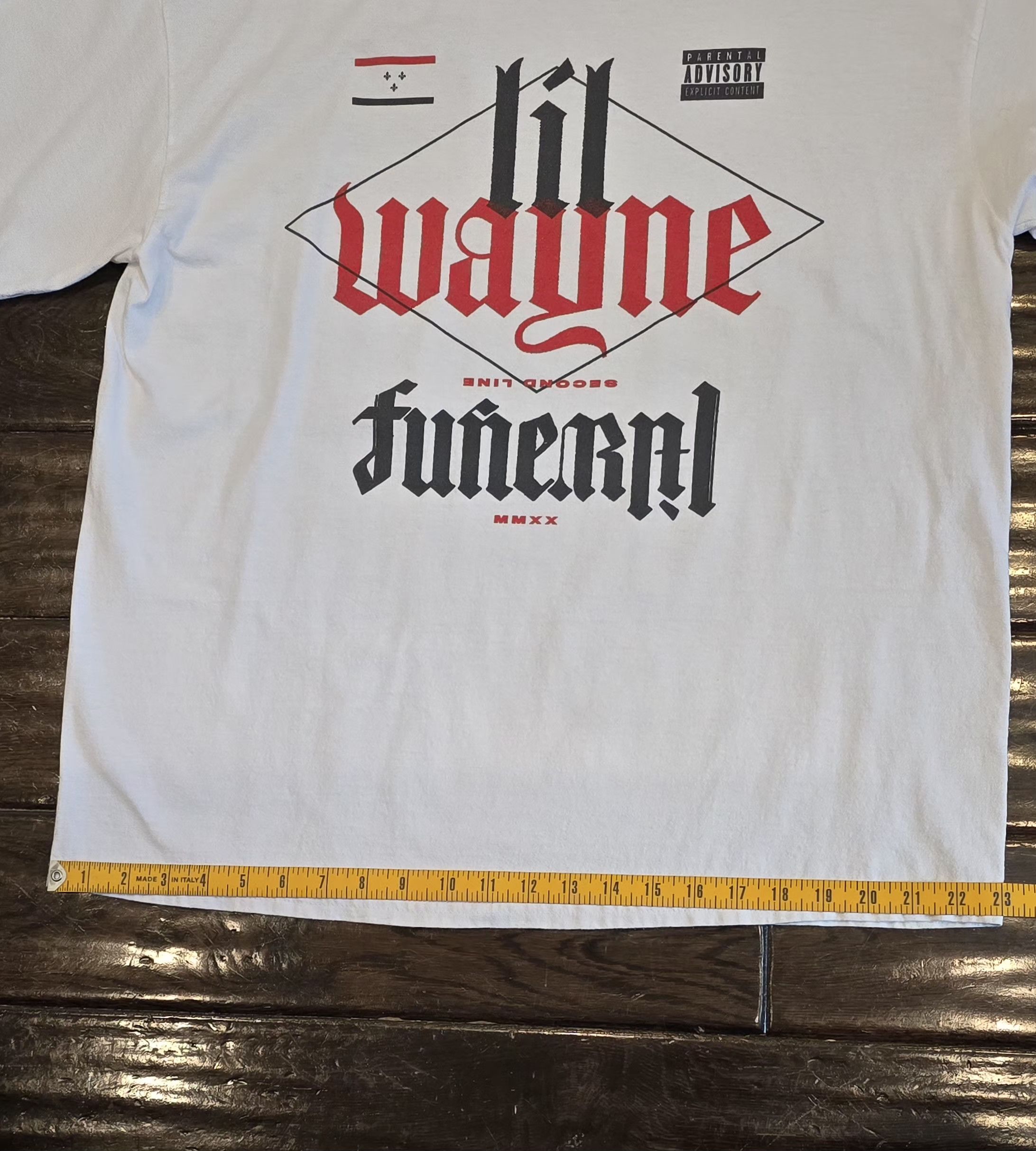Lil Wayne Lil Wayne Funeral Long Sleeve T-Shirt Size US XL / EU 56 / 4 - 8 Thumbnail