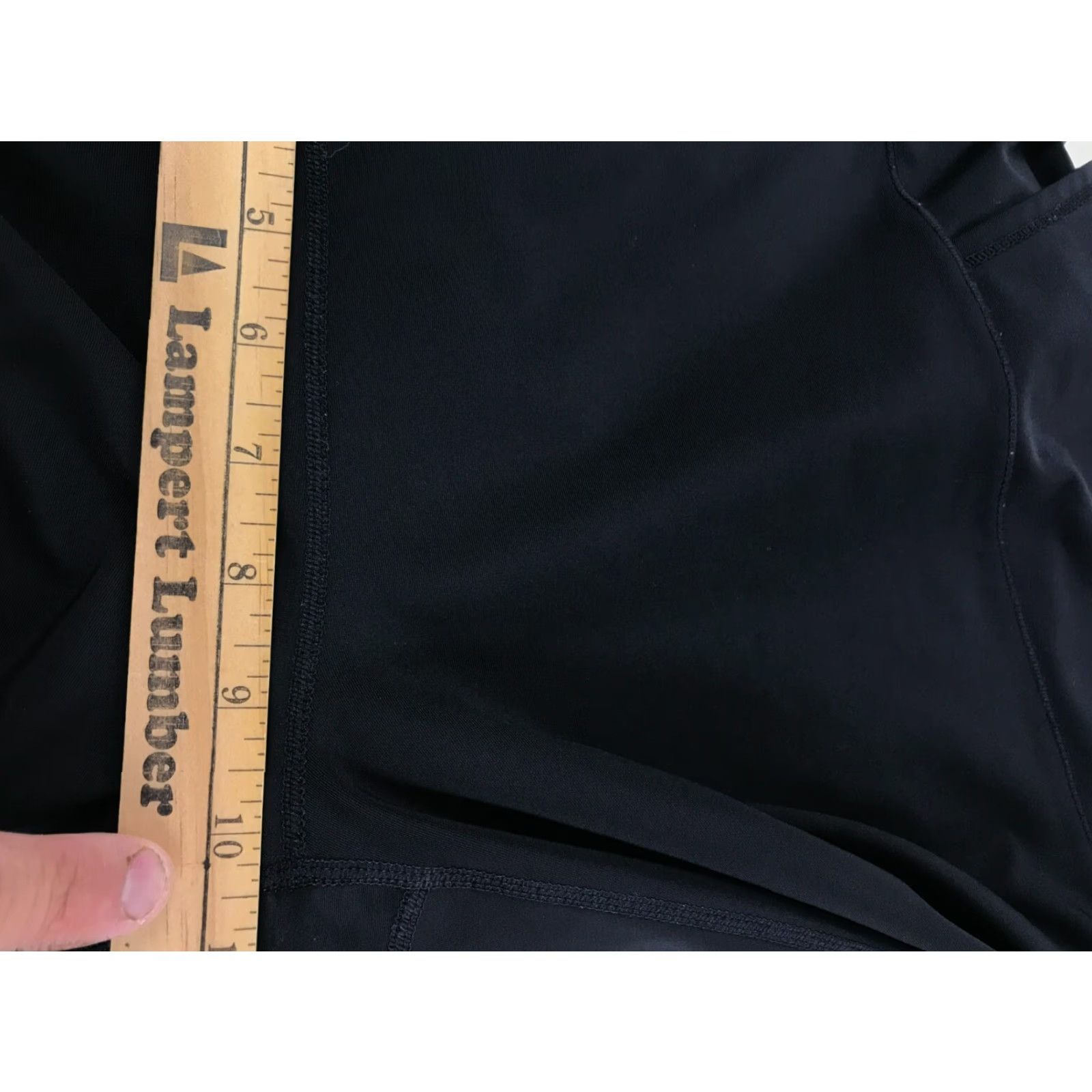 Vintage Tangerine Yoga Pants Women's XL Black White Mid Rise Stretch Pockets Skinny Pants Size 40" / US 18 - 5 Thumbnail