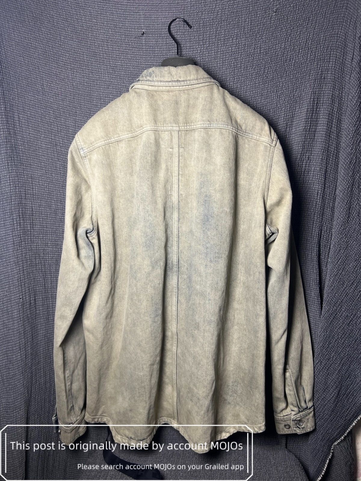 Rick Owens Sz M Rick Owens Drkshdw 22AW Outer Shirt Jacket mojos0036 Size US M / EU 48-50 / 2 - 2 Thumbnail