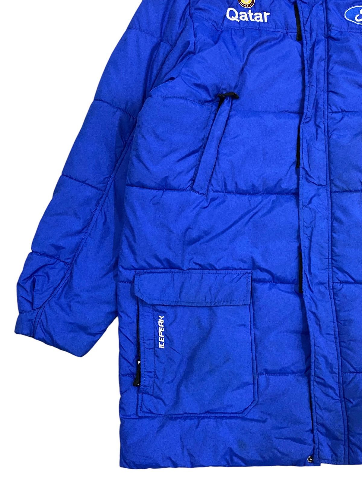 Other Icepeak Puffer Jacket Hood Blue ( Qatar & Ford ) Size US XL / EU 56 / 4 - 7 Thumbnail