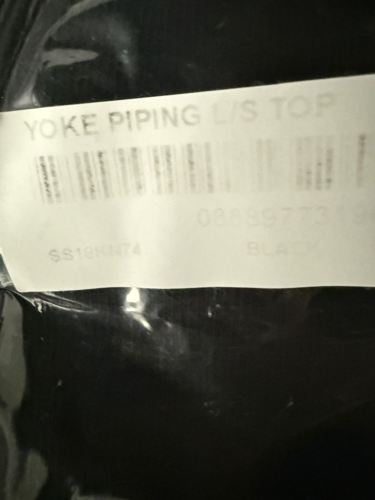 Supreme Supreme Yoke Piping Long-Sleeve Shirt Black Size US M / EU 48-50 / 2 - 5 Thumbnail