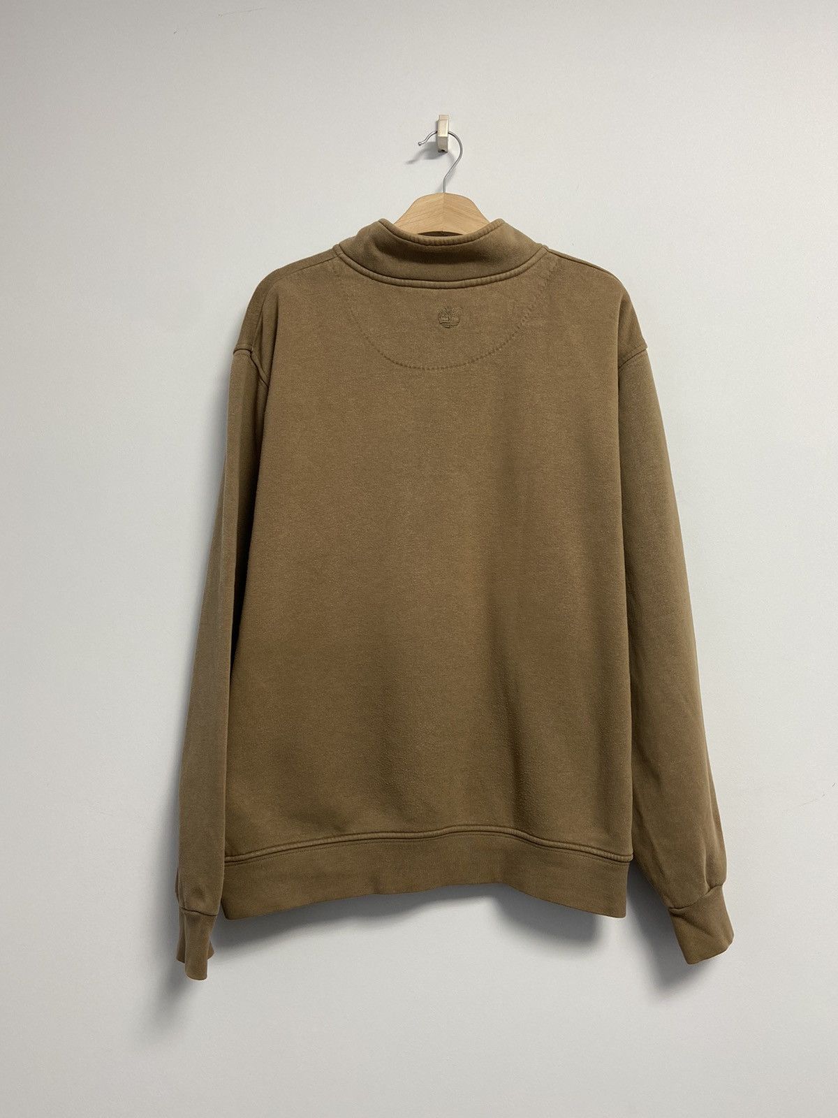 Timberland Timberland 1/3 zip Vintage y2k style Brown Size US L / EU 52-54 / 3 - 12 Thumbnail