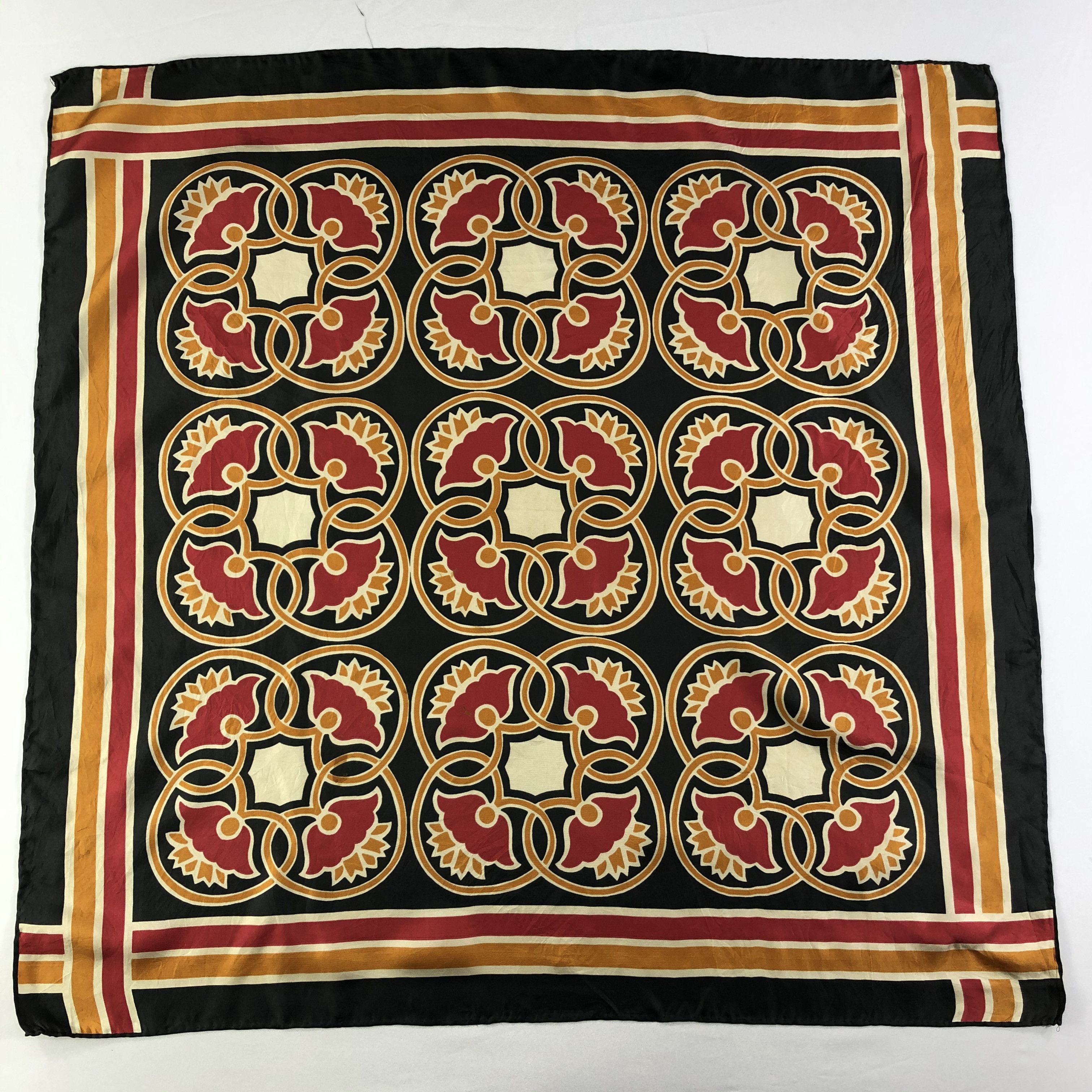 Vintage Vintage Silk Scarf Size ONE SIZE - 2 Thumbnail