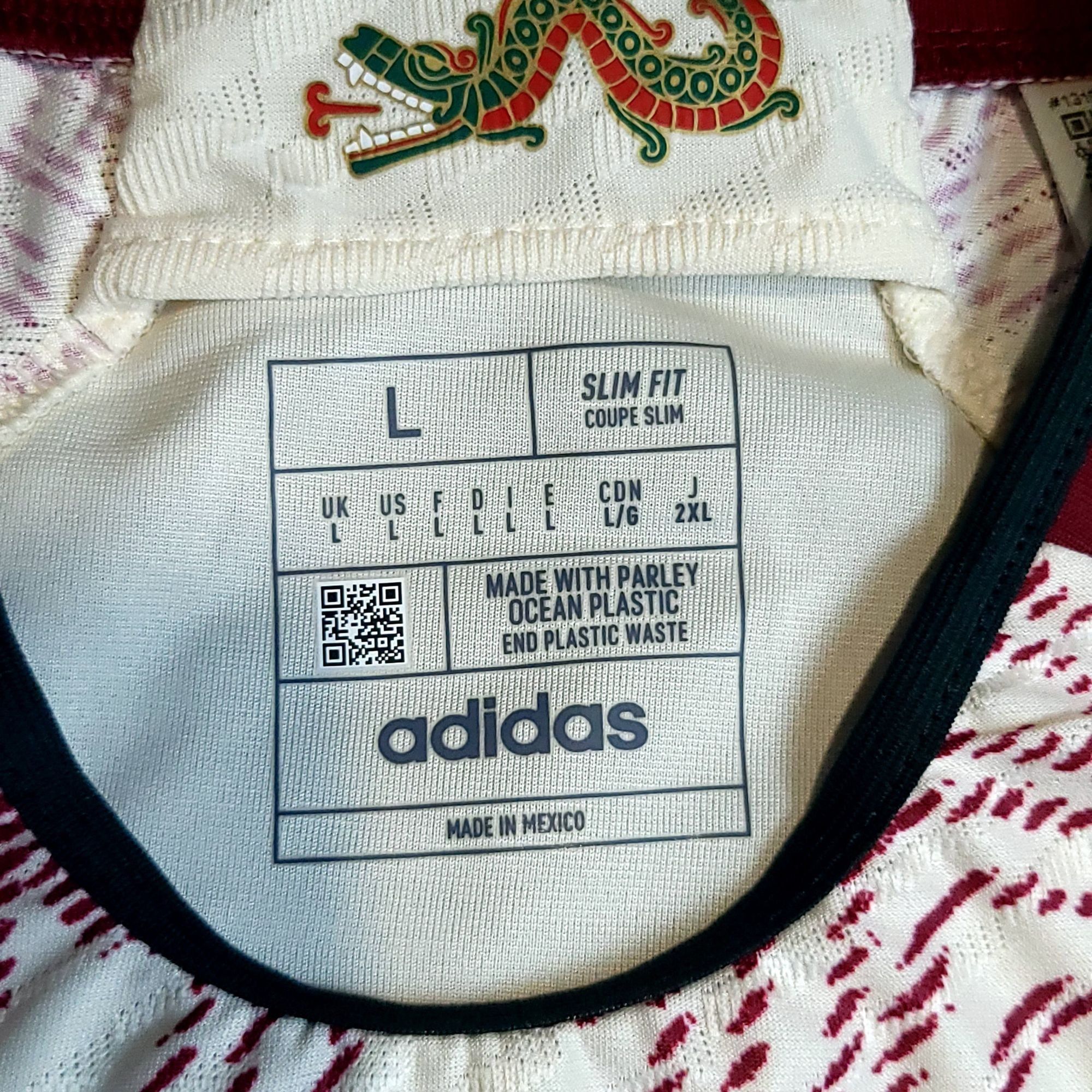 Adidas Gimenez Mexico 2022 2023 Player Issue Away Soccer Jersey L Size US L / EU 52-54 / 3 - 7 Thumbnail