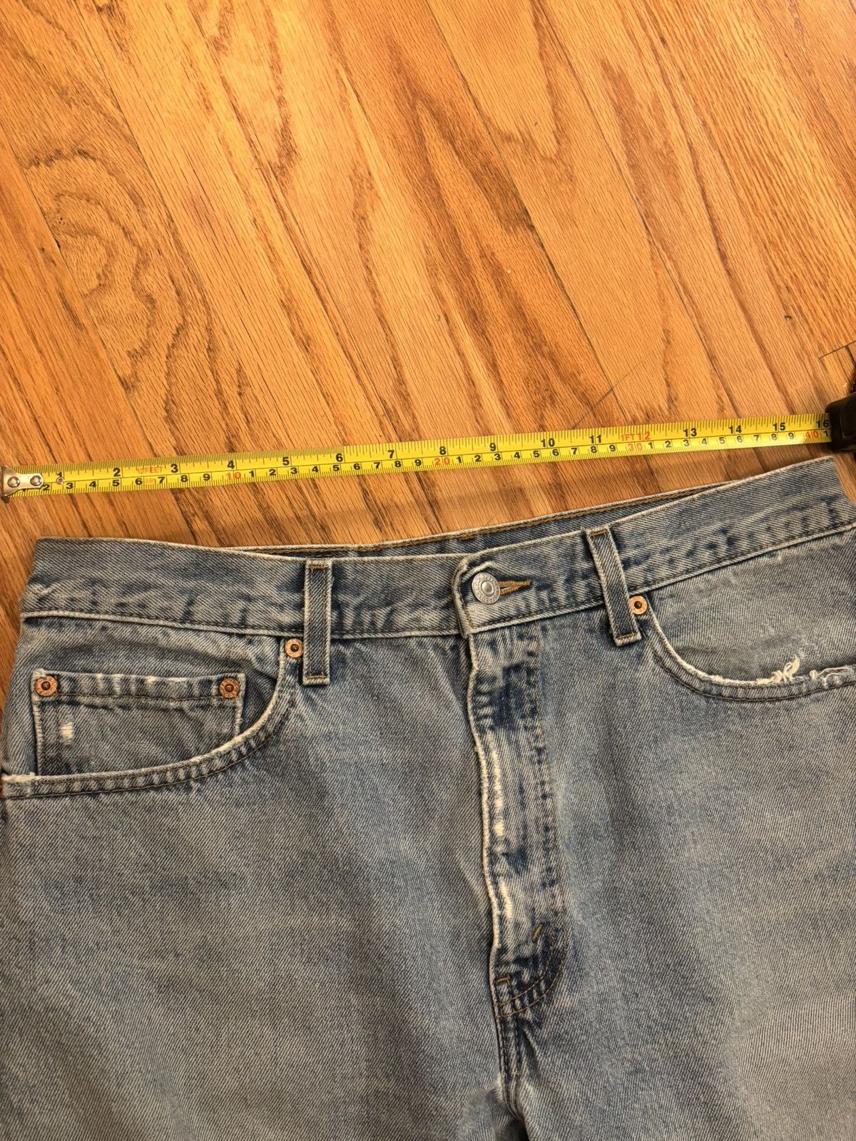 Levi's Vintage Clothing Light Wash Vintage Levi 505’s Size US 34 / EU 50 - 3 Thumbnail