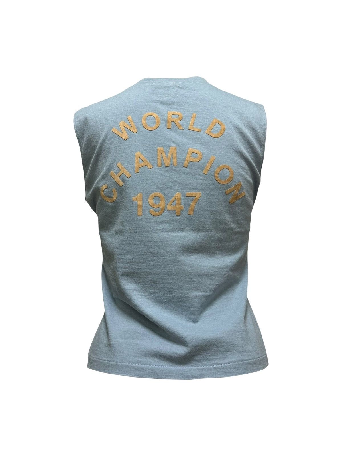 Dior CHRISTIAN DIOR Spring Summer 2003 "J'ADORE DIOR" Tank Top Size M / US 6-8 / IT 42-44 - 2 Thumbnail