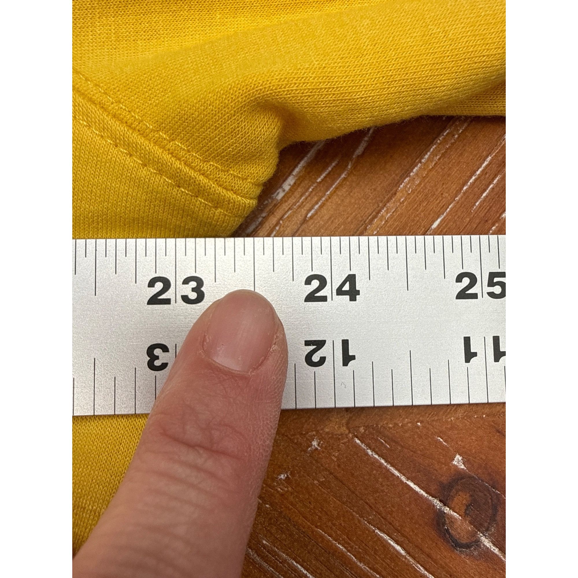 Other Women's Yellow Poderosa Sweatshirt Large By Well Worn Cotton Size L / US 10 / IT 46 - 7 Thumbnail