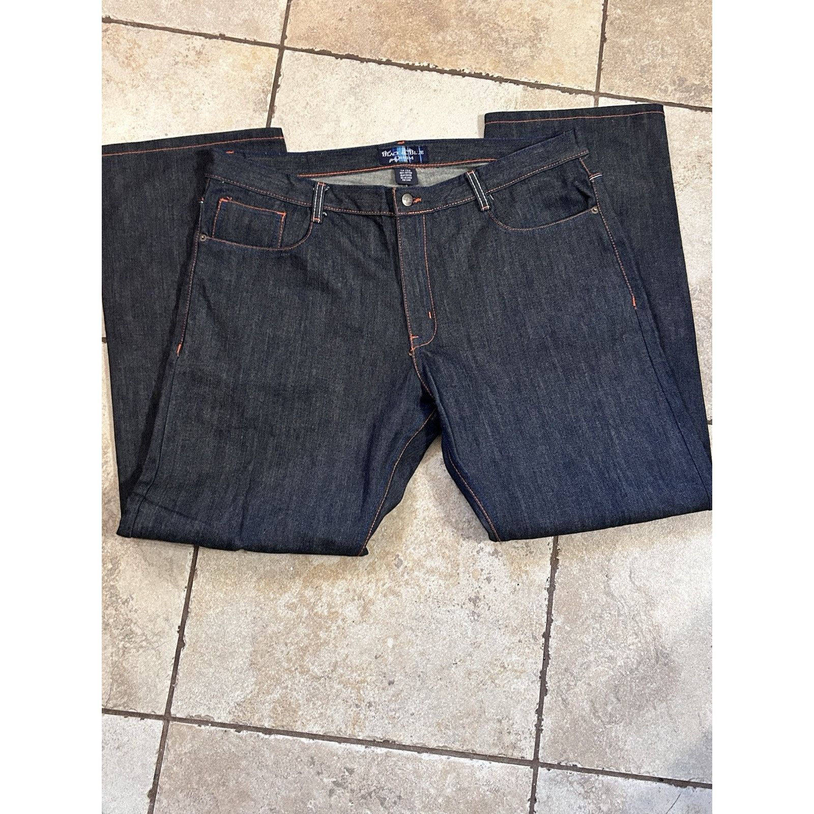 Other Black & Blue Denim jeans Men’s Straight 40x32 Relaxed Size US 40 / EU 56 - 3 Thumbnail