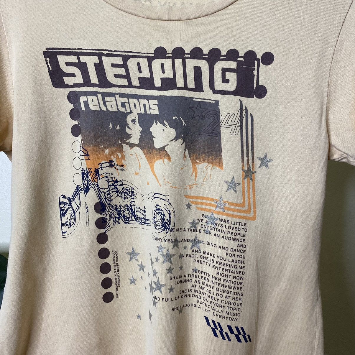 Hysteric Glamour × Japanese Brand Neo Stance Hysteric Glamour Style Distressed T Shirt Size US S / EU 44-46 / 1 - 2 Thumbnail