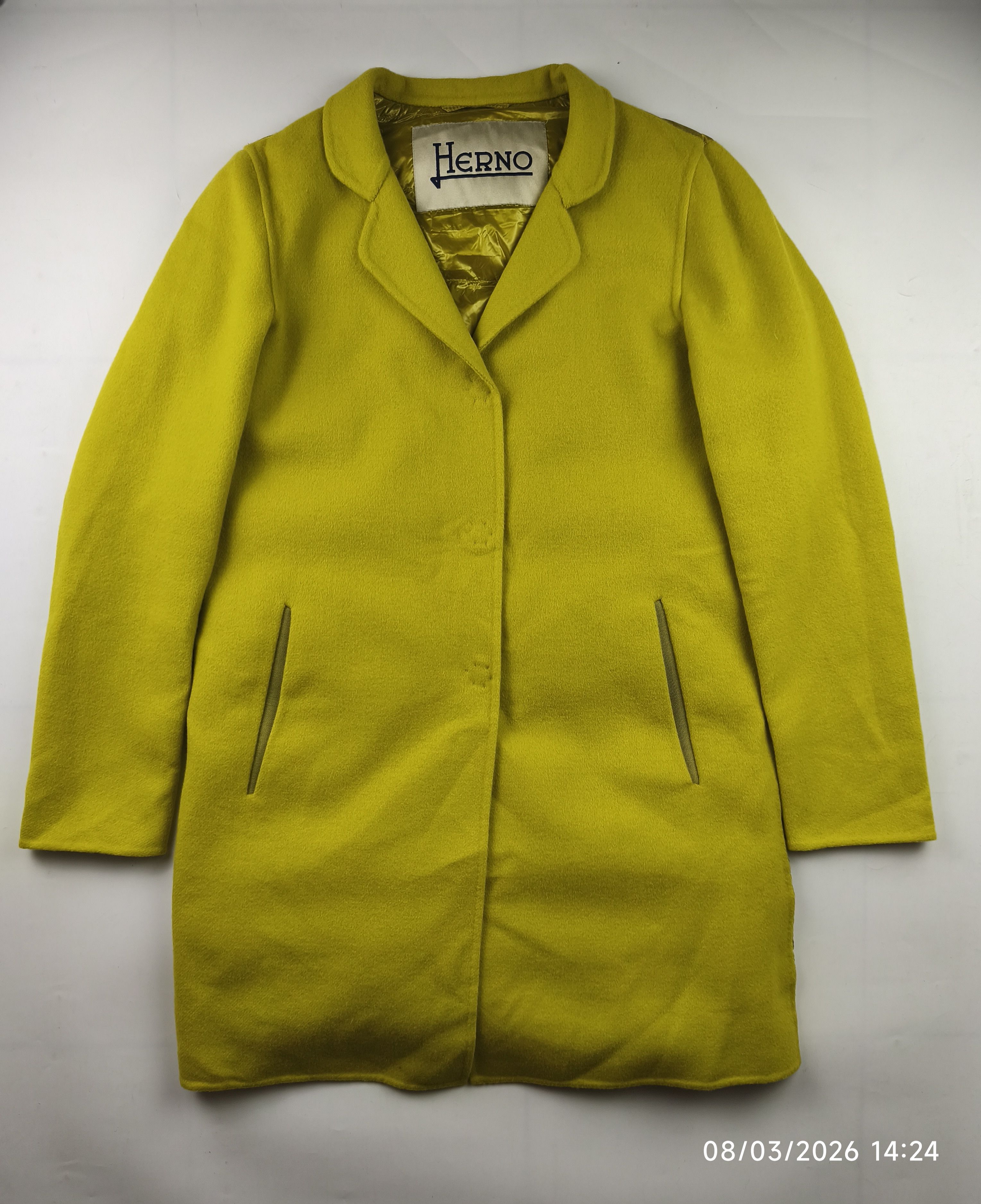 Herno Herno wool coat blend in down puffer Size M / US 6-8 / IT 42-44 - 1 Thumbnail