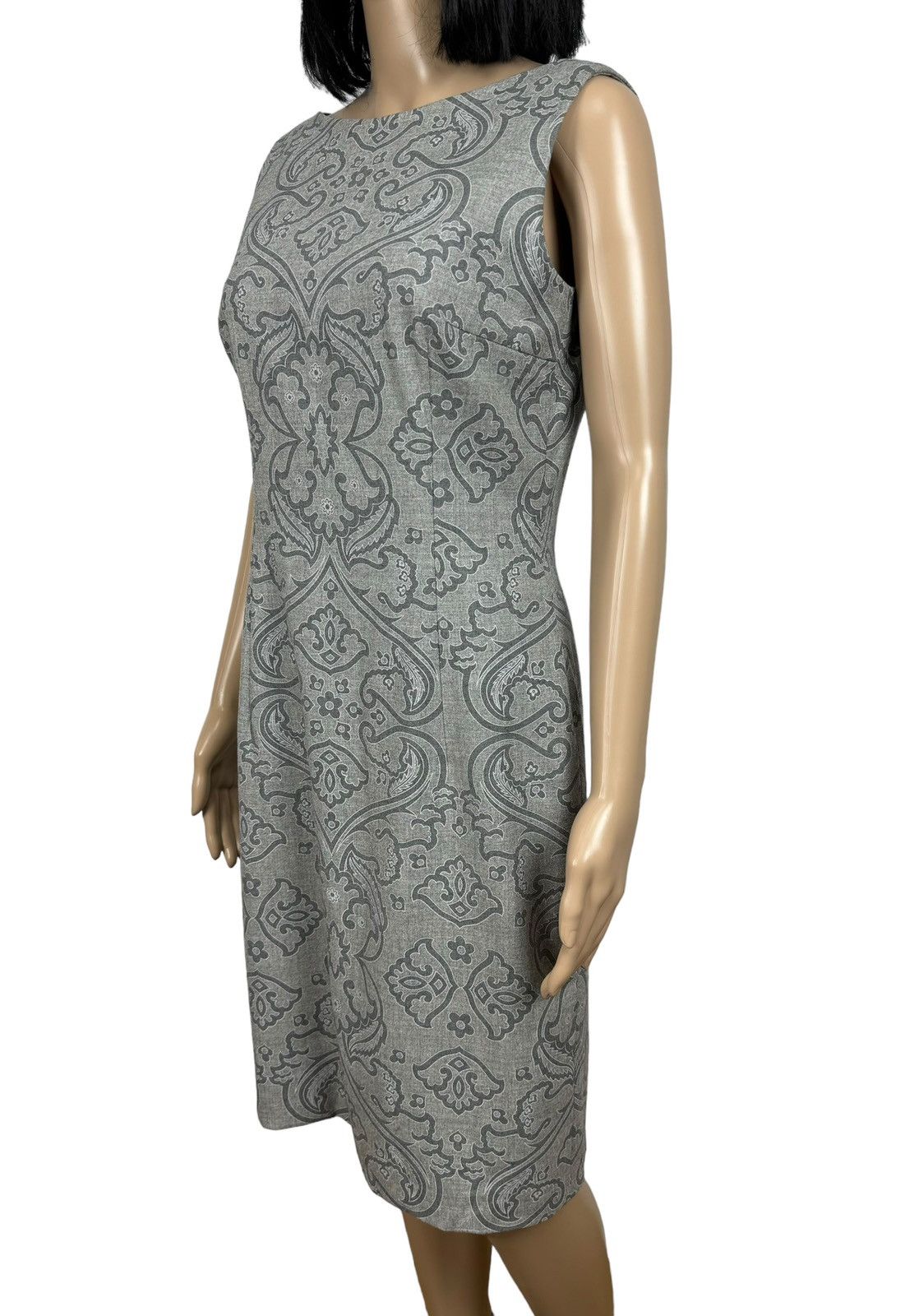 Escada × Vintage Escada Margaretha Ley Wool Dress Printed size L Size L / US 10 / IT 46 - 8 Thumbnail